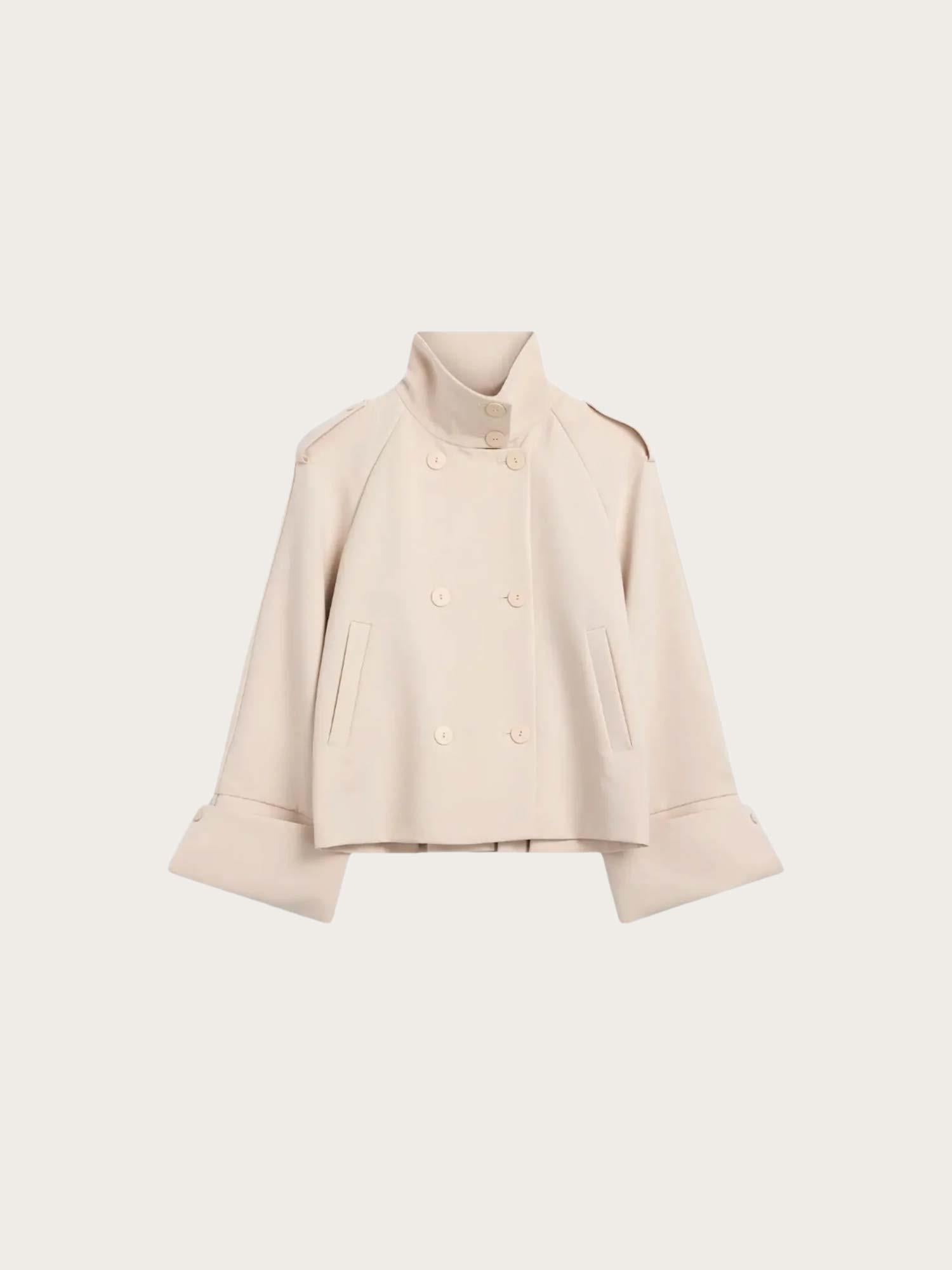 Avenue Trenchcoat - Ivory White
