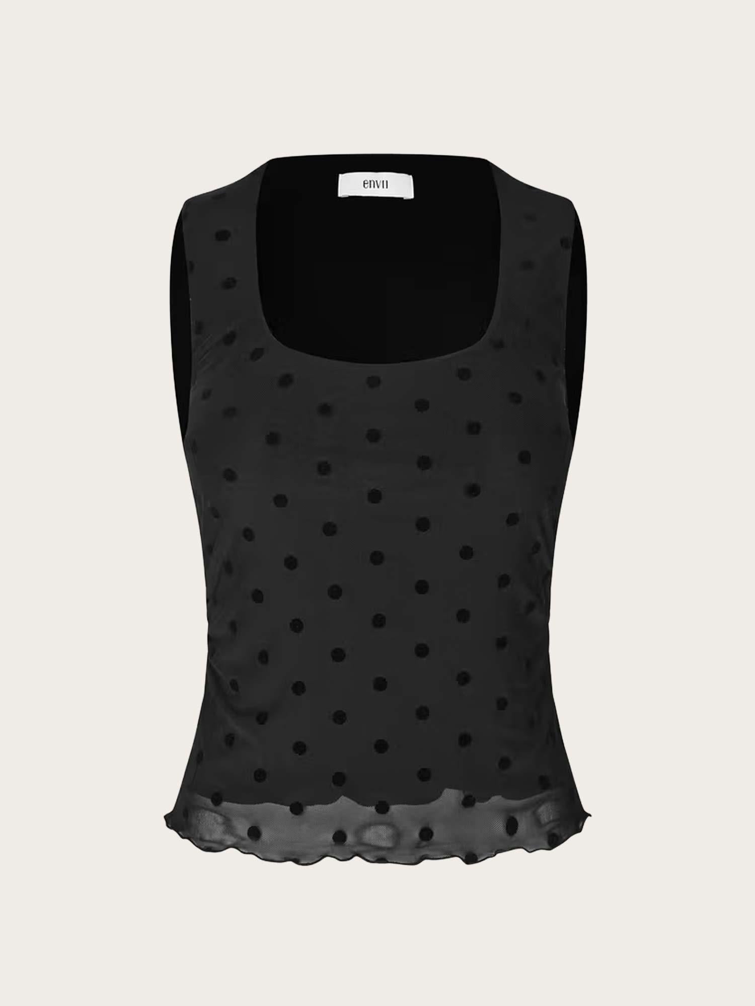Enfreya SL Tee - Black Polka Dot