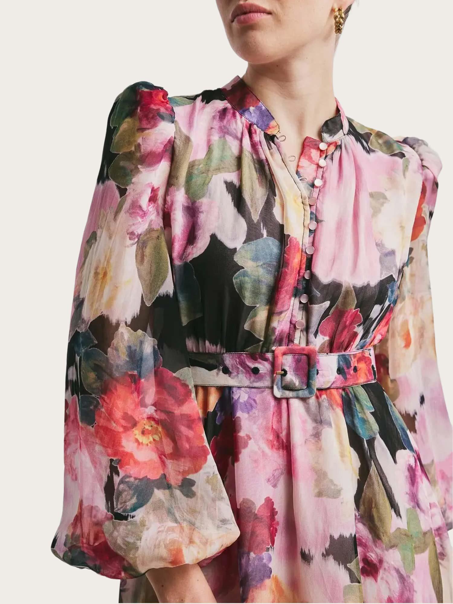 Organza Mini Dress - Winter Breeze