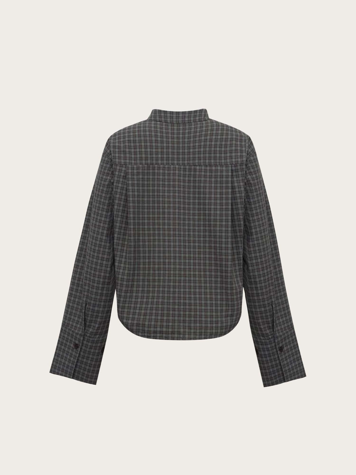 Enweb LS Short Shirt - Pine Check