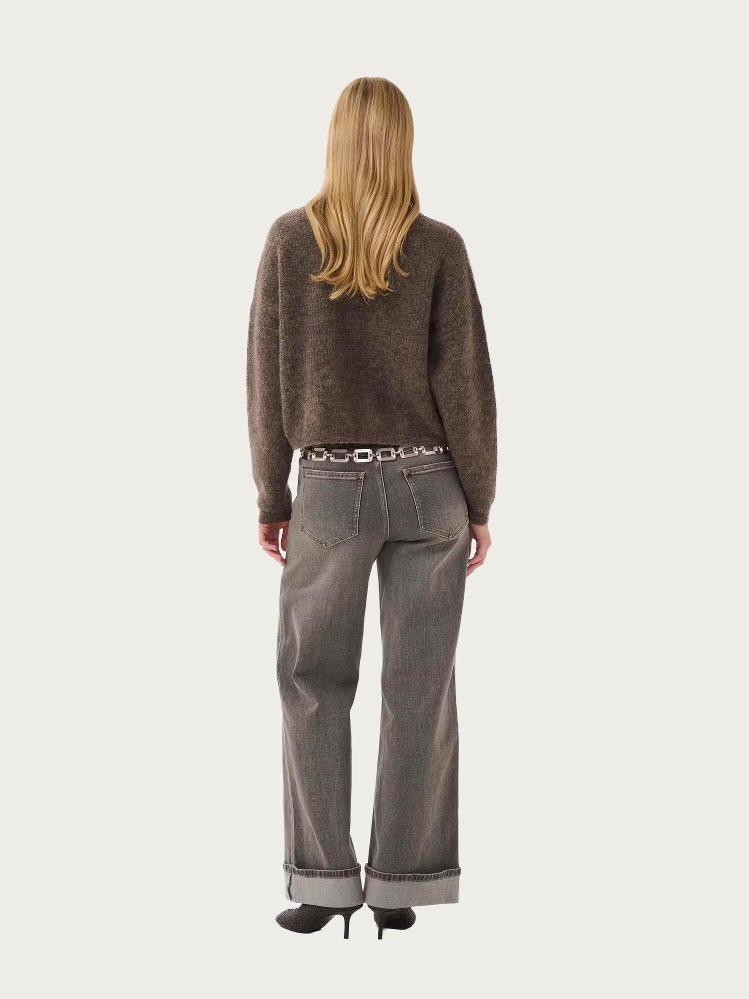Debbie Cardigan - Chestnut Melange