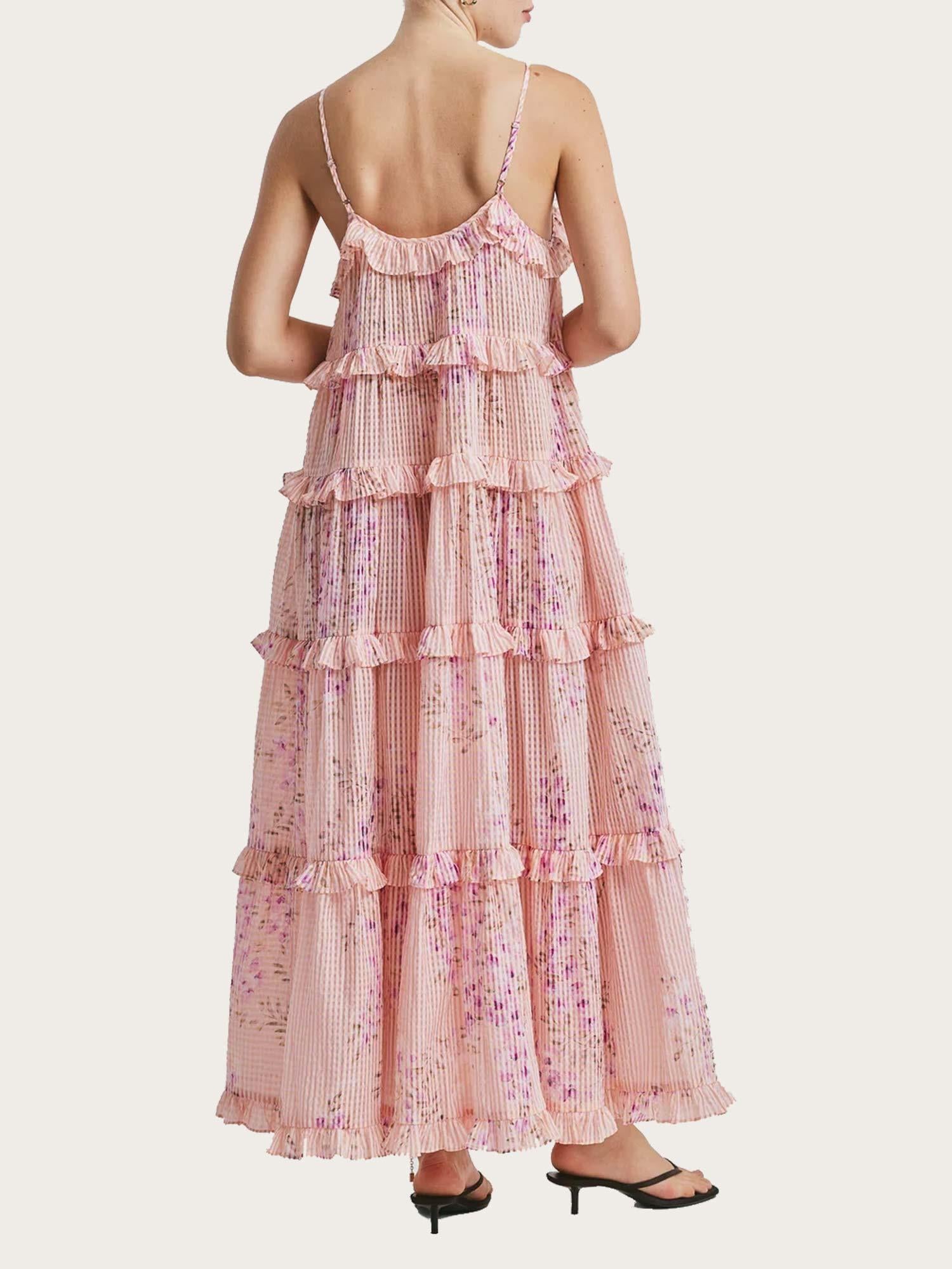 Checks Strap Dress - Flourish