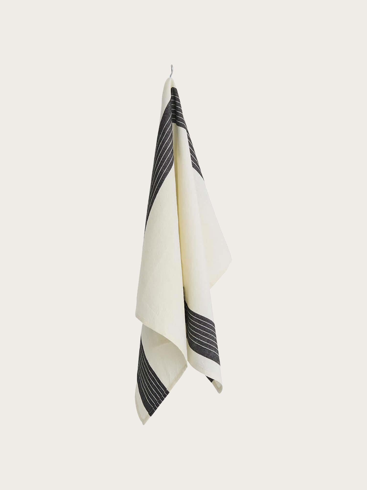 Linear Tea Towel - Cream