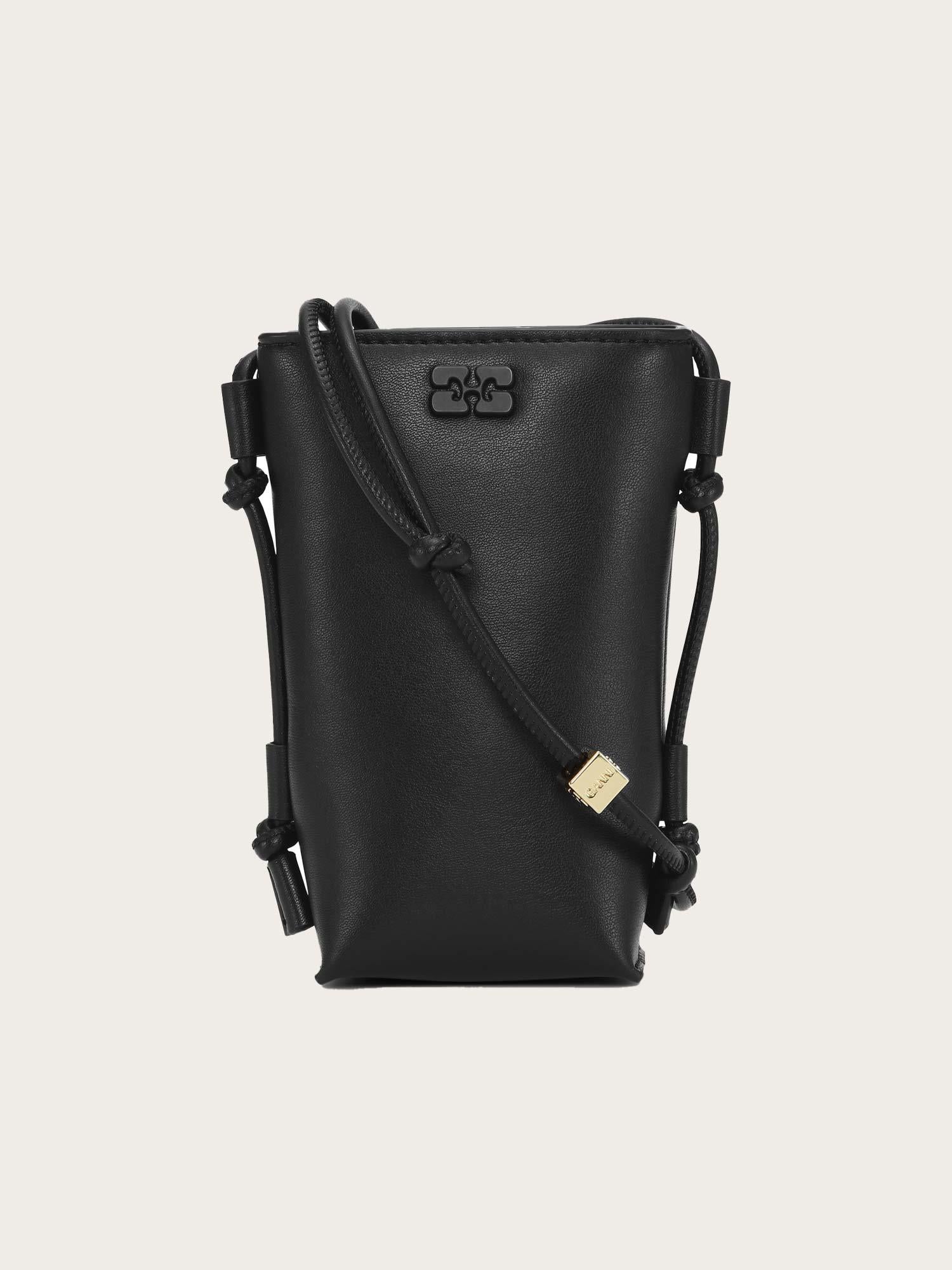 A5956 Ganni Bou Crossbody - Black