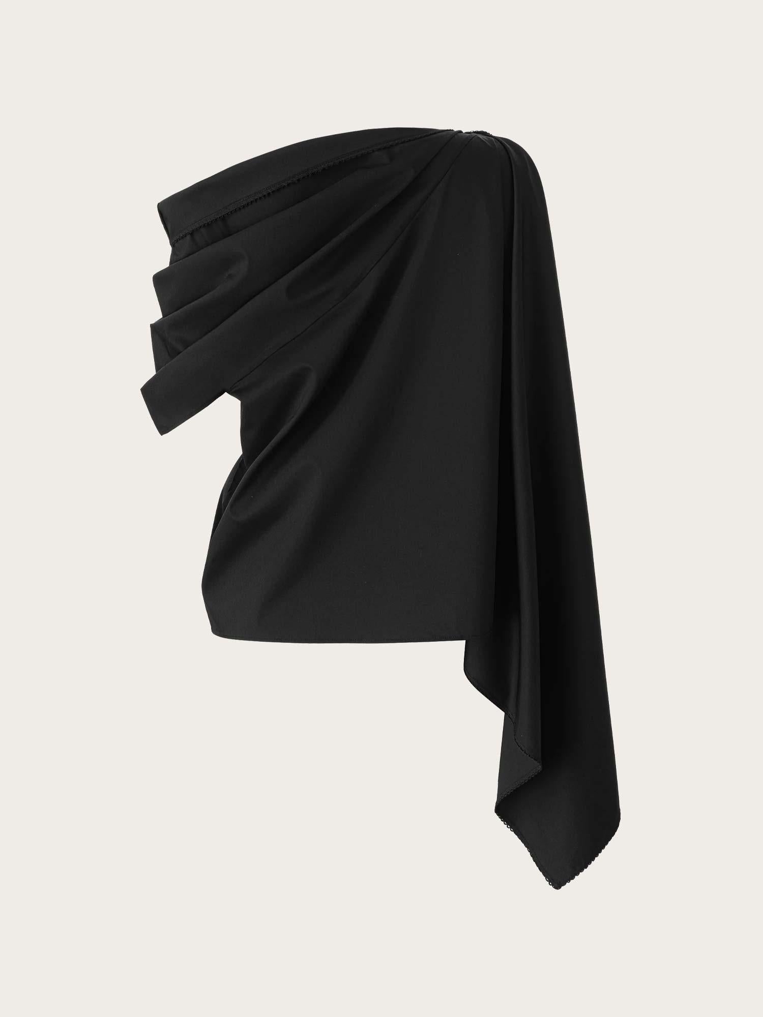 Tully Flap Top - Black