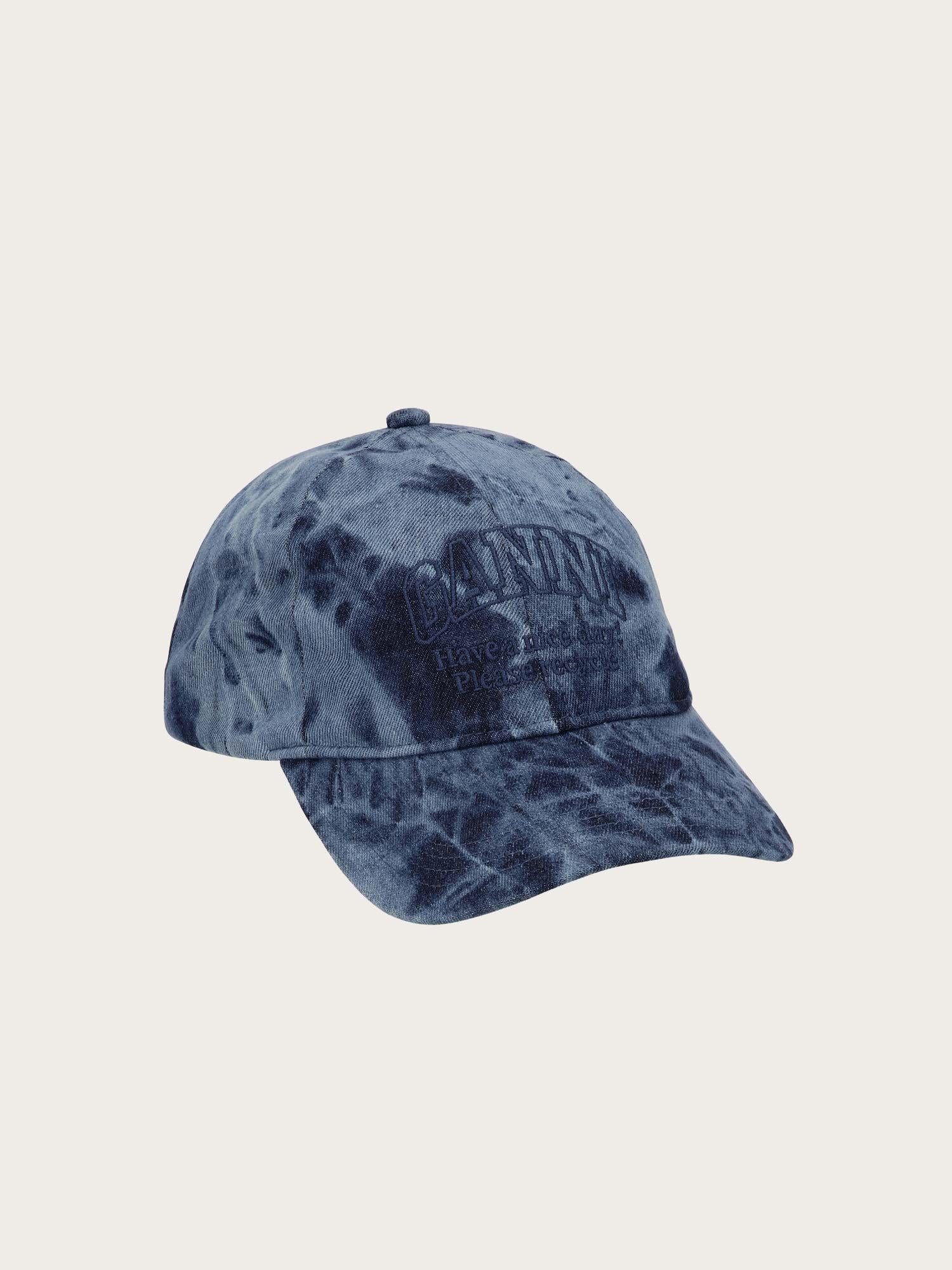 A5853 Cap Hat Patch Denim - Bleached Denim