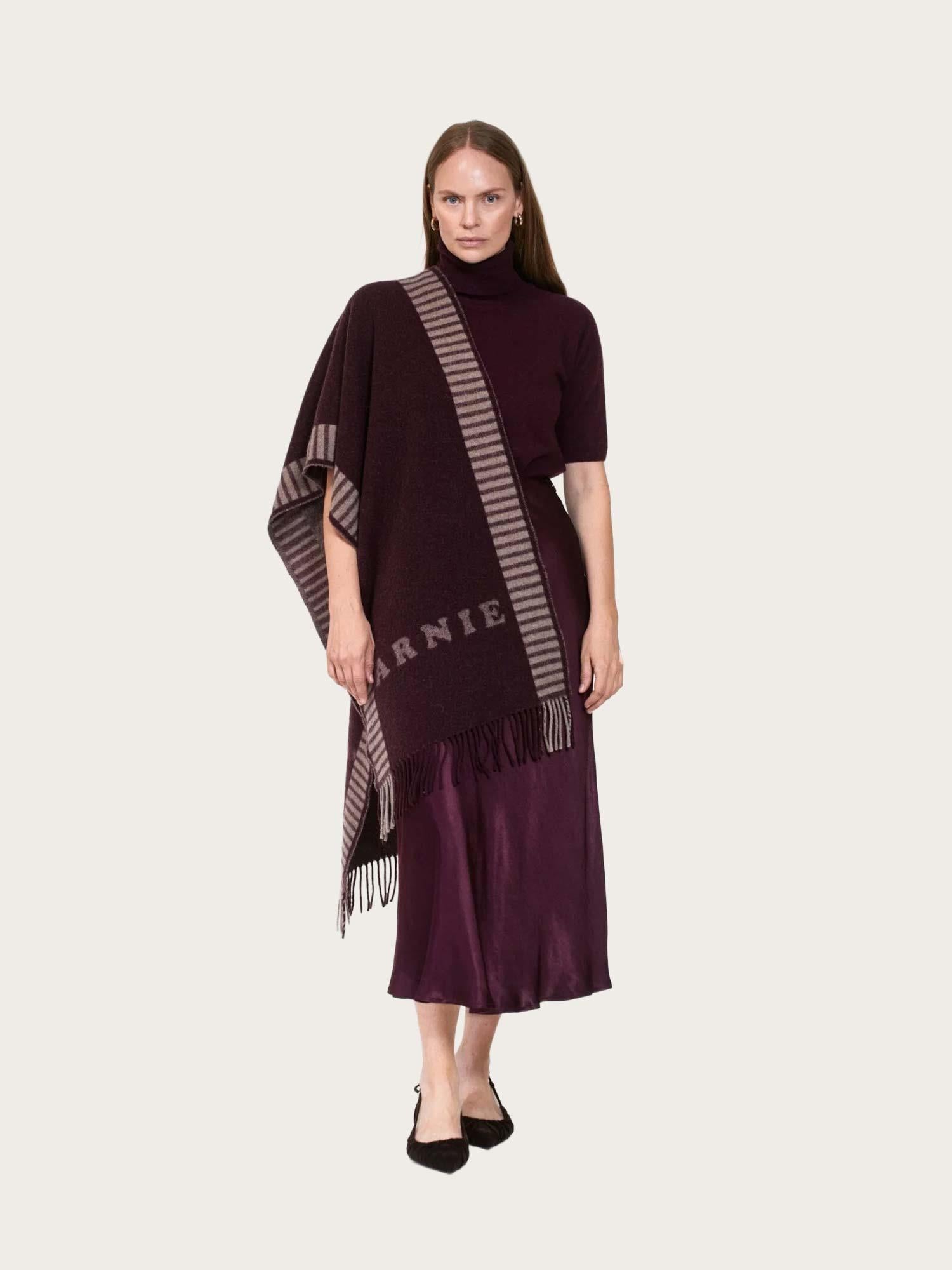 Signature Scarf - Burgundy