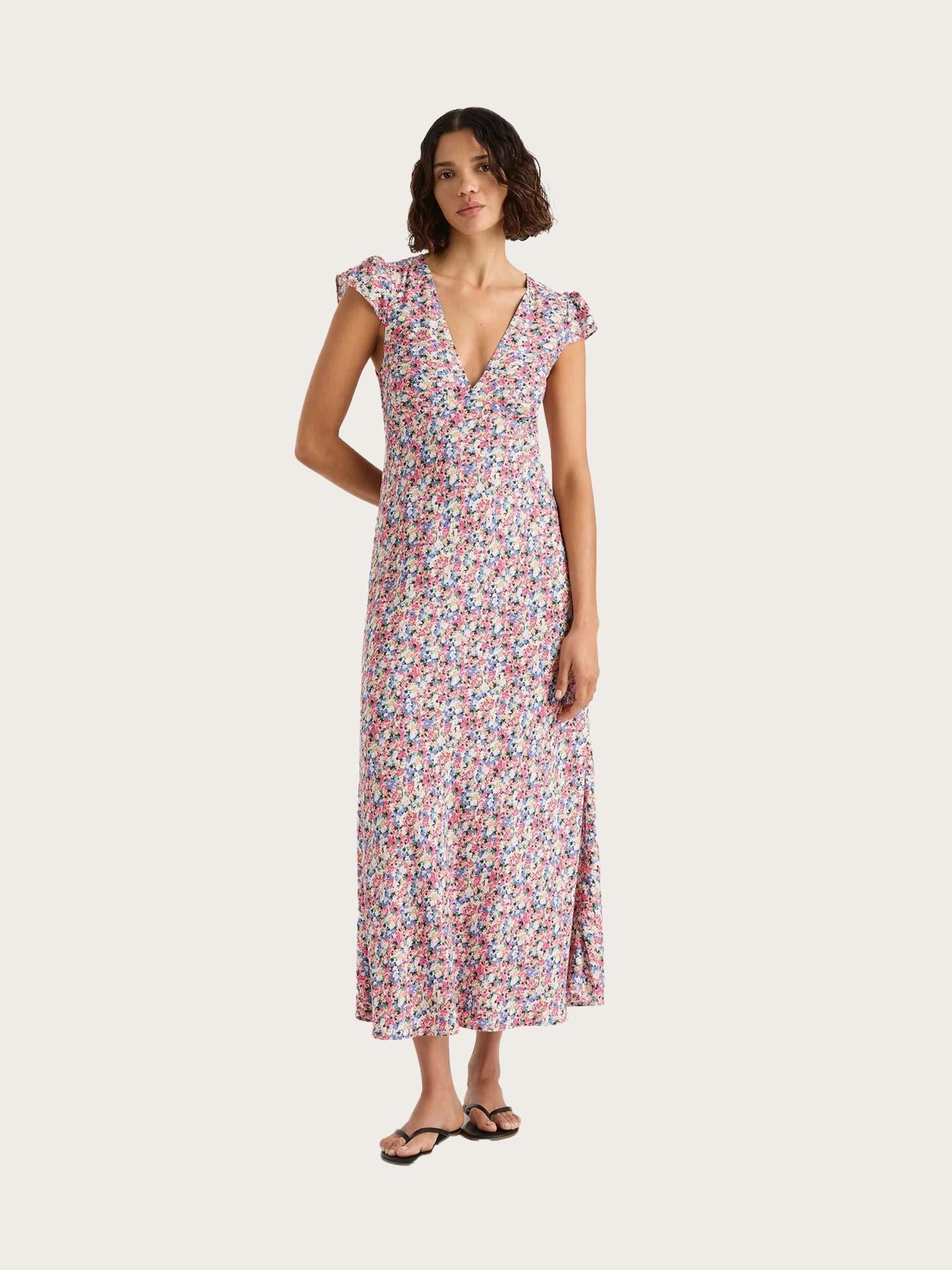 Esson Midi Dress - Valerie Floral Multi