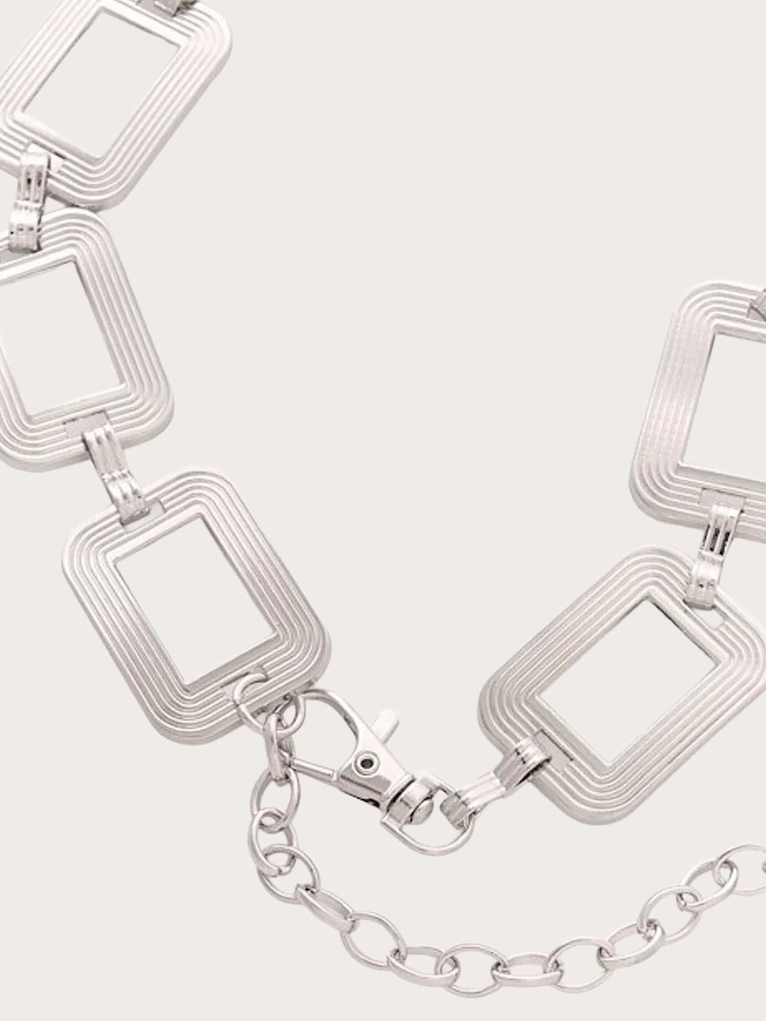 Channie Chain Belt - Silver