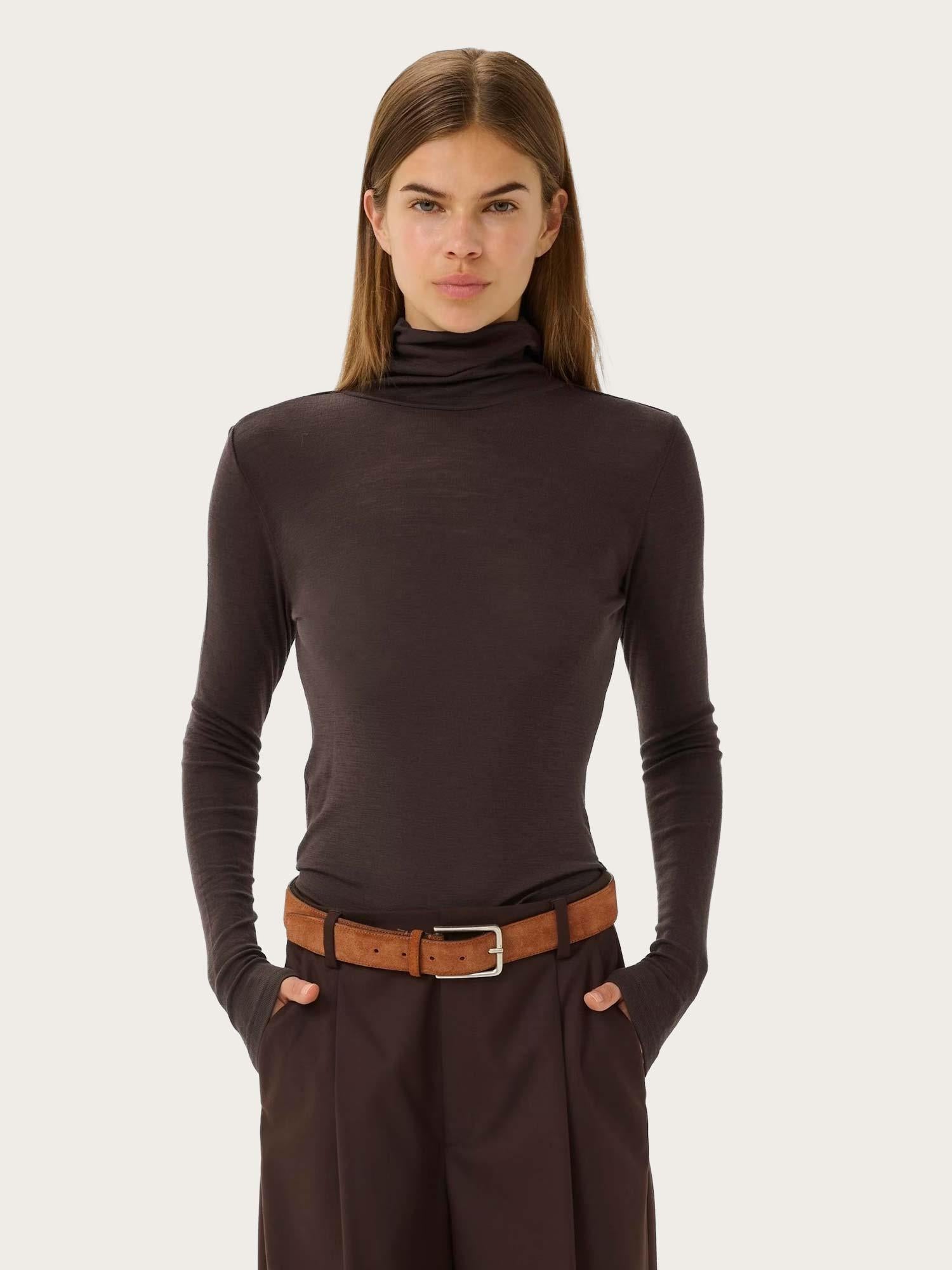 Ninia Wool Rollneck - Molé
