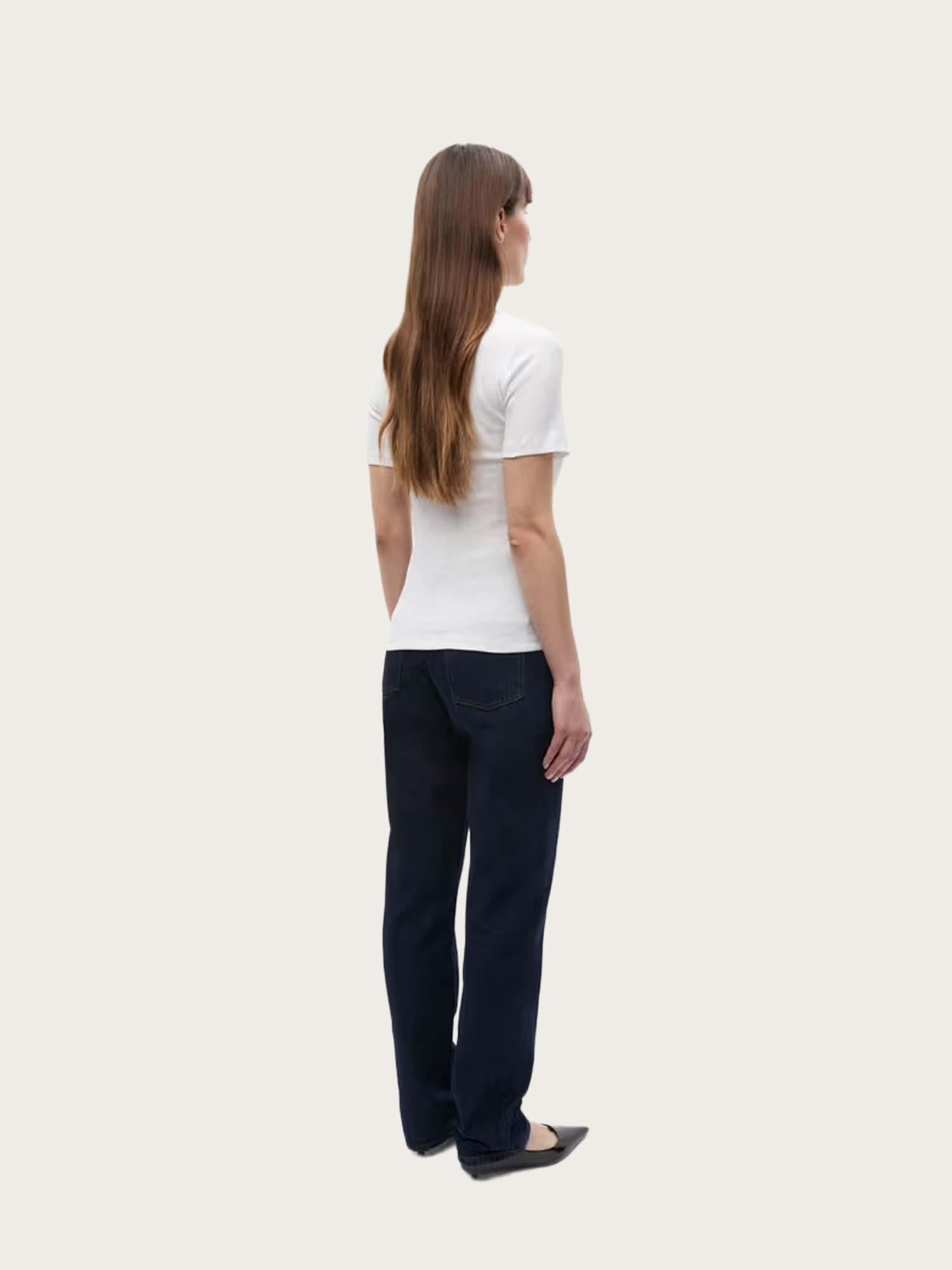 Enally SS O-N Tee - Bright White