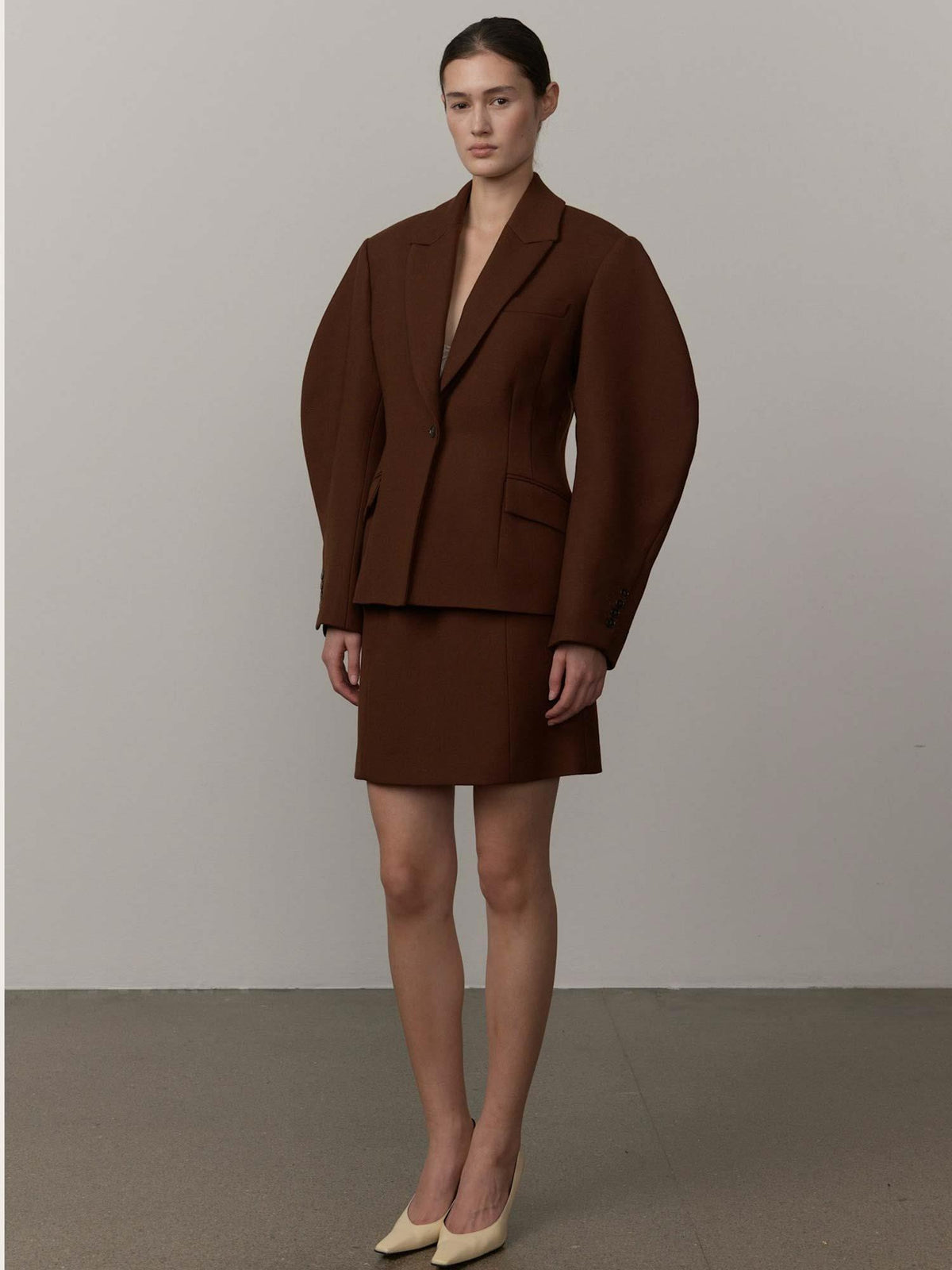 Benjamin Skirt - Java Brown