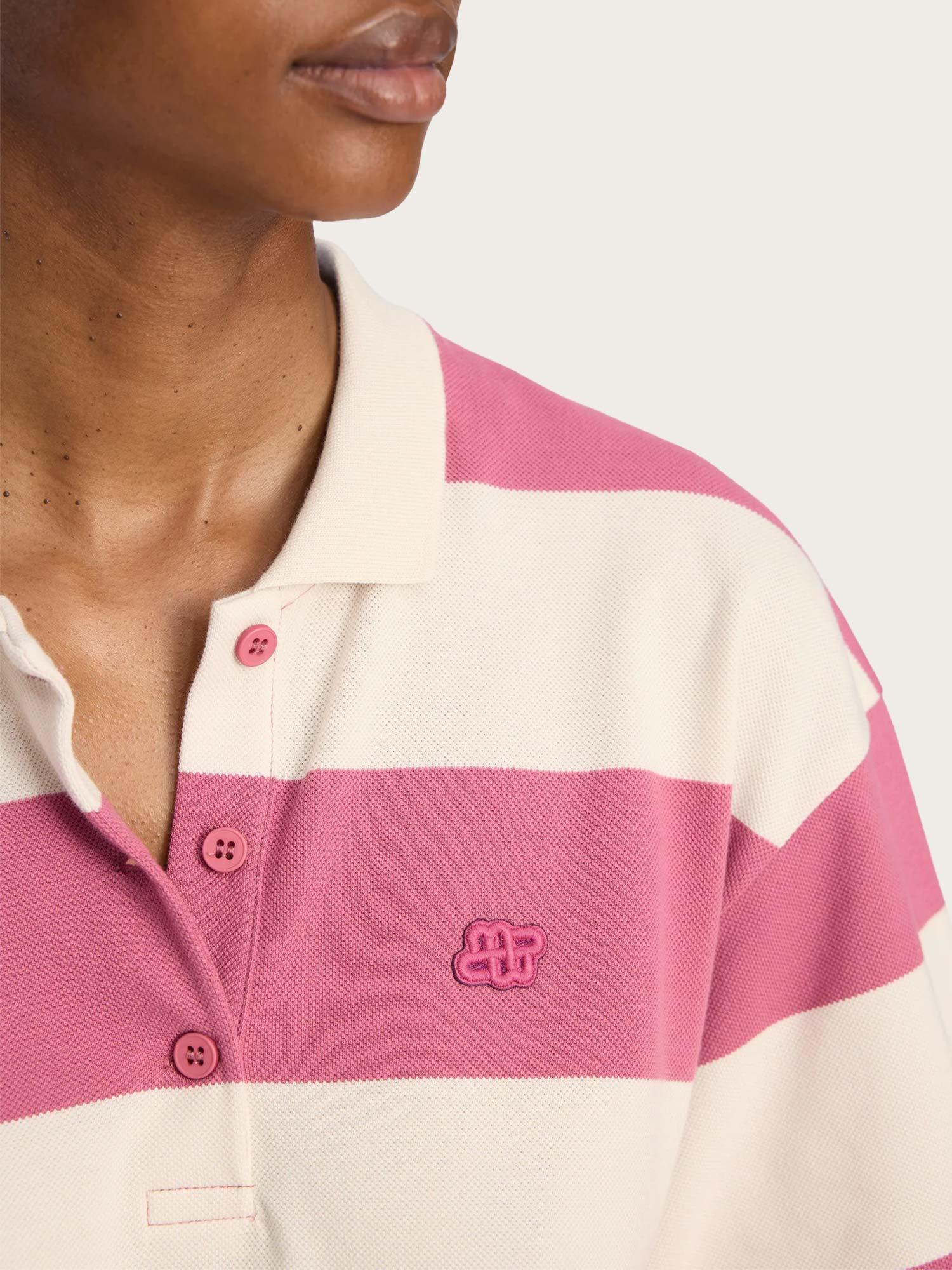 Baelfire Polo - Stripe Berry