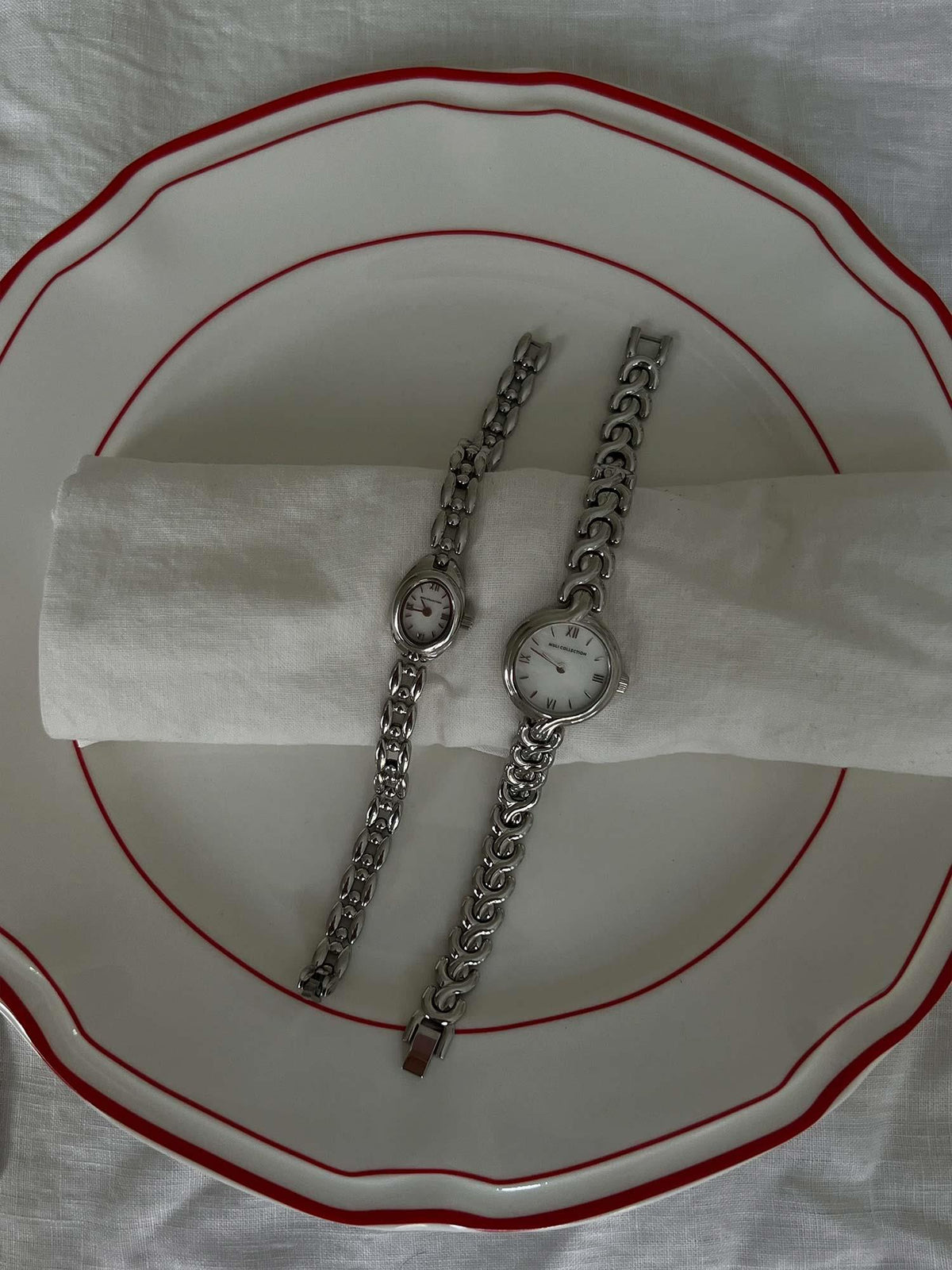 Heritage Oval Watch - Silver