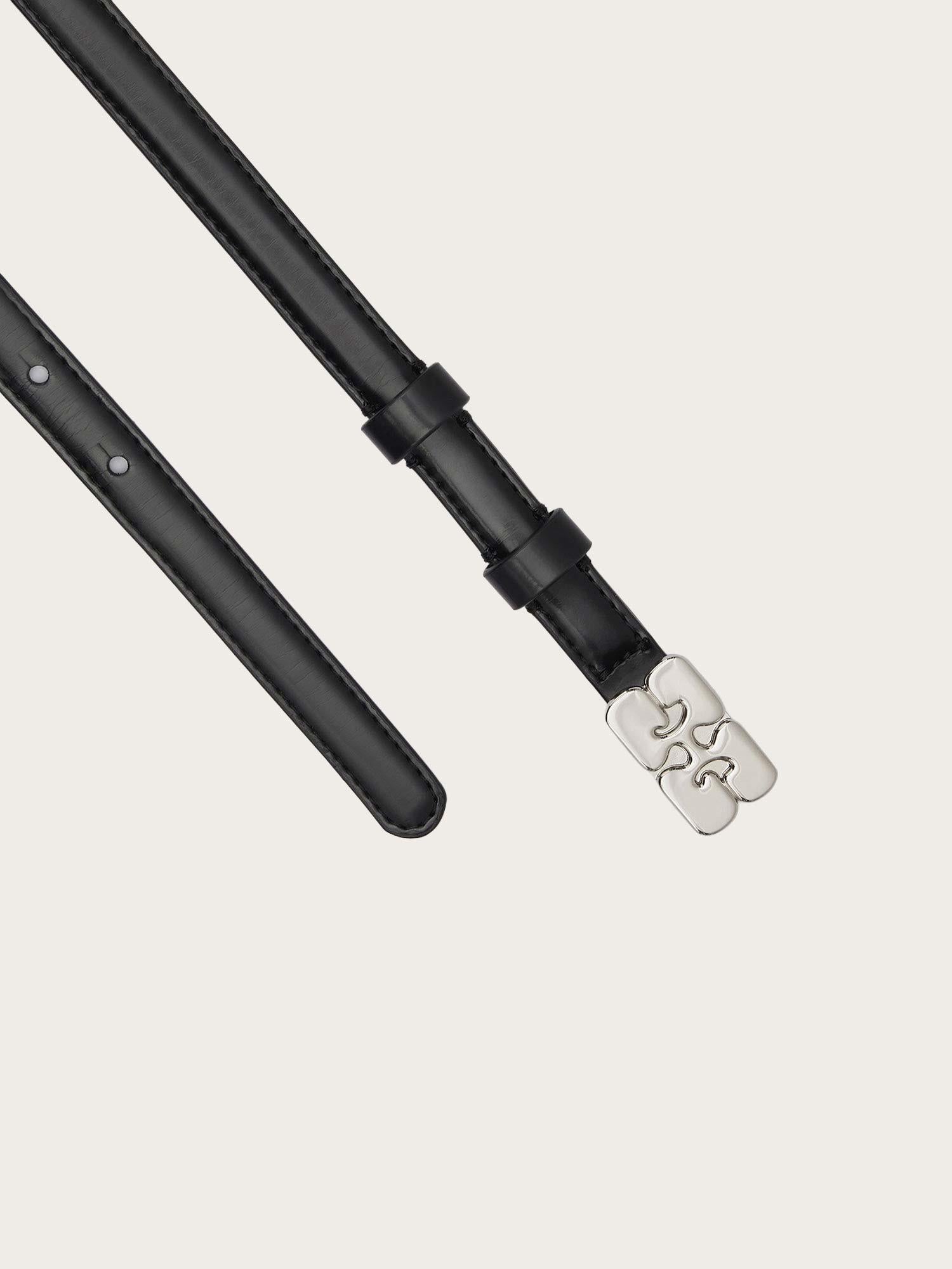 Kat Belt Small Patent - Black