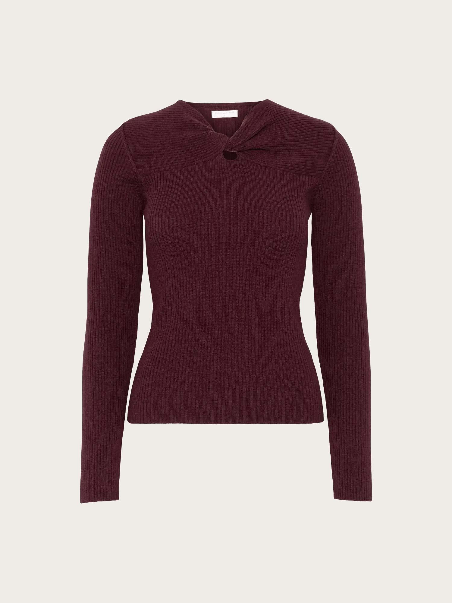 Melody Knit - Bordeaux