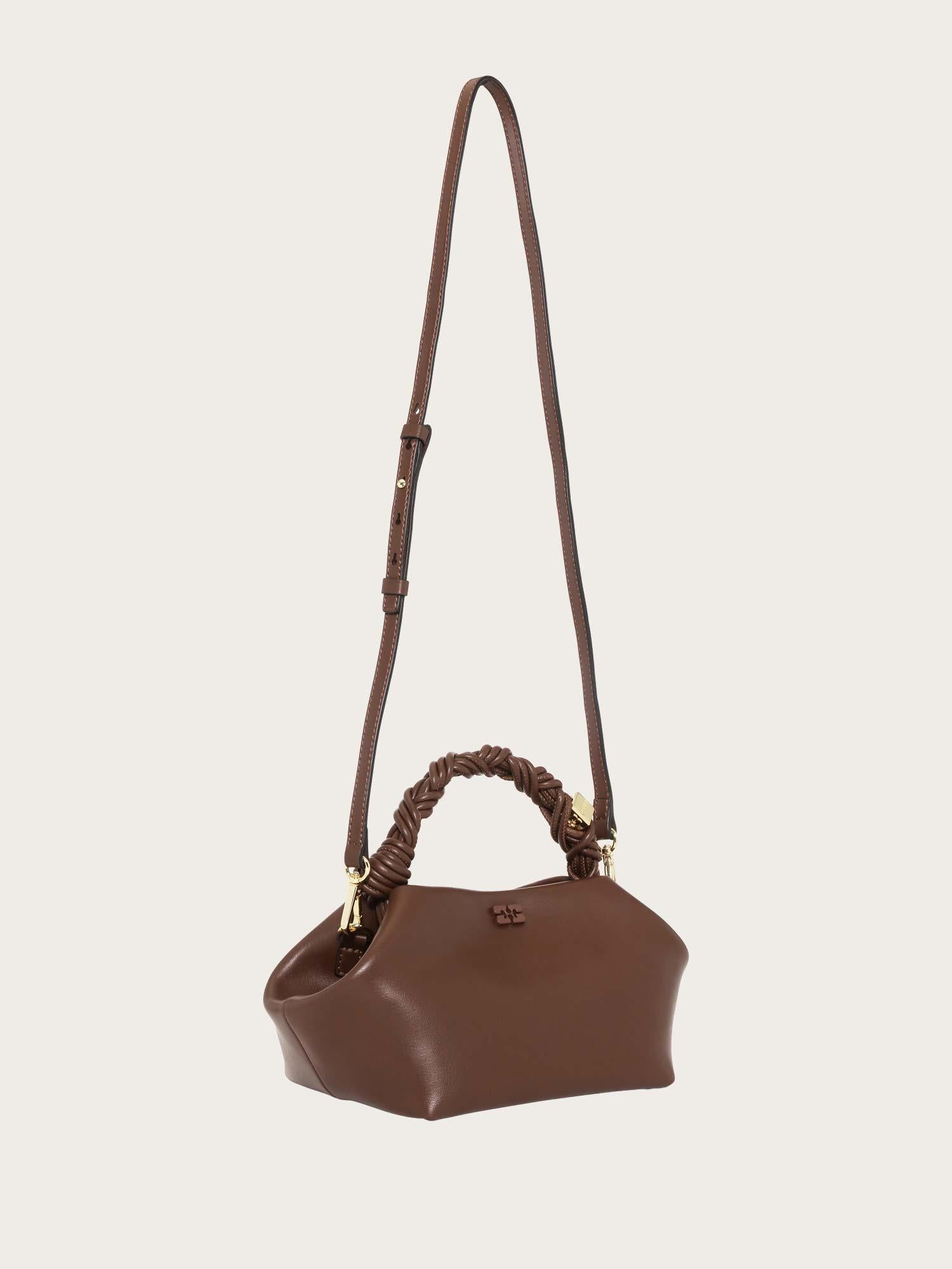 A5906 Ganni Bou Bag Small - Chocolate Fondant