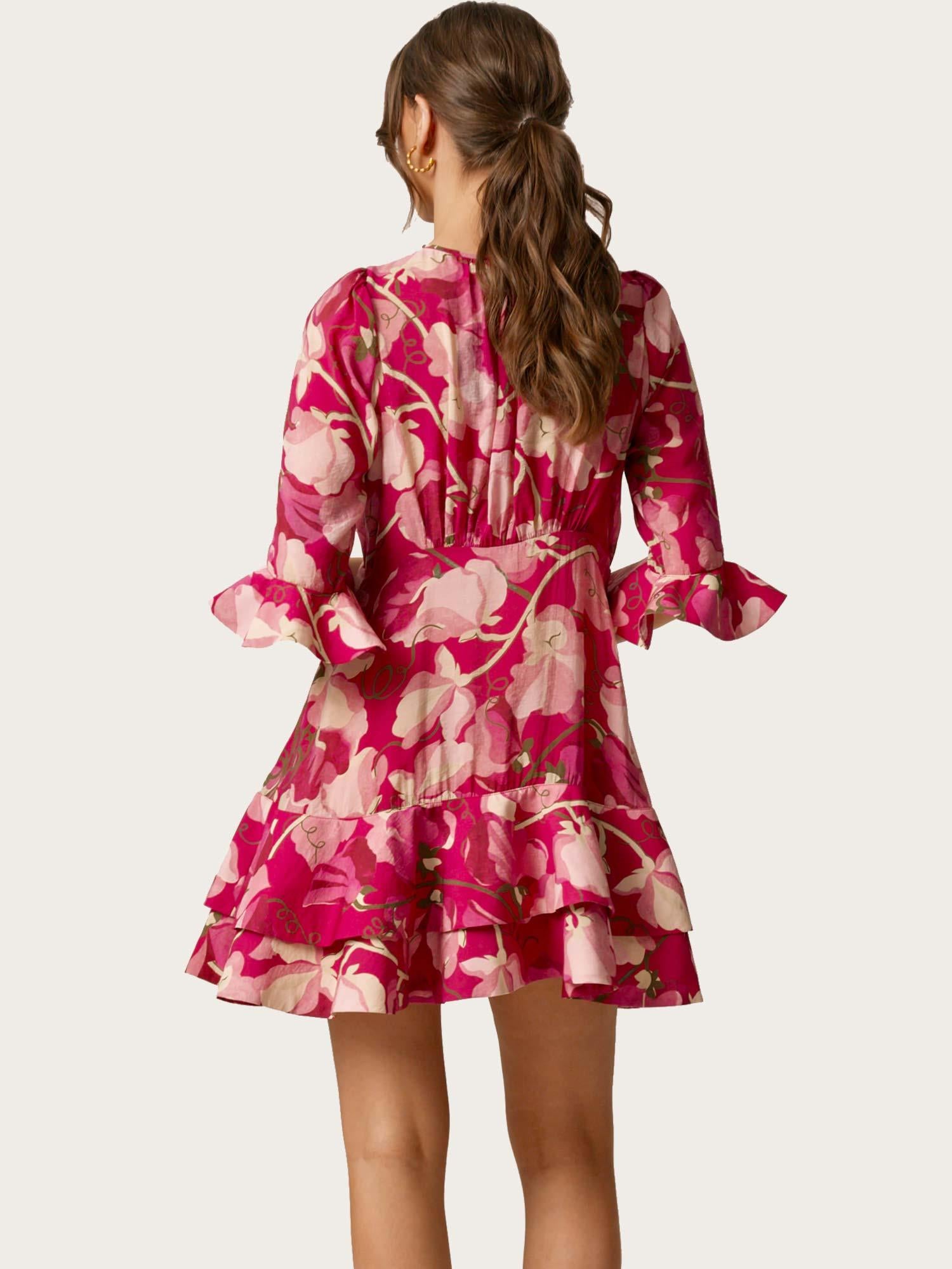 Viscose Mini Dress - Amour
