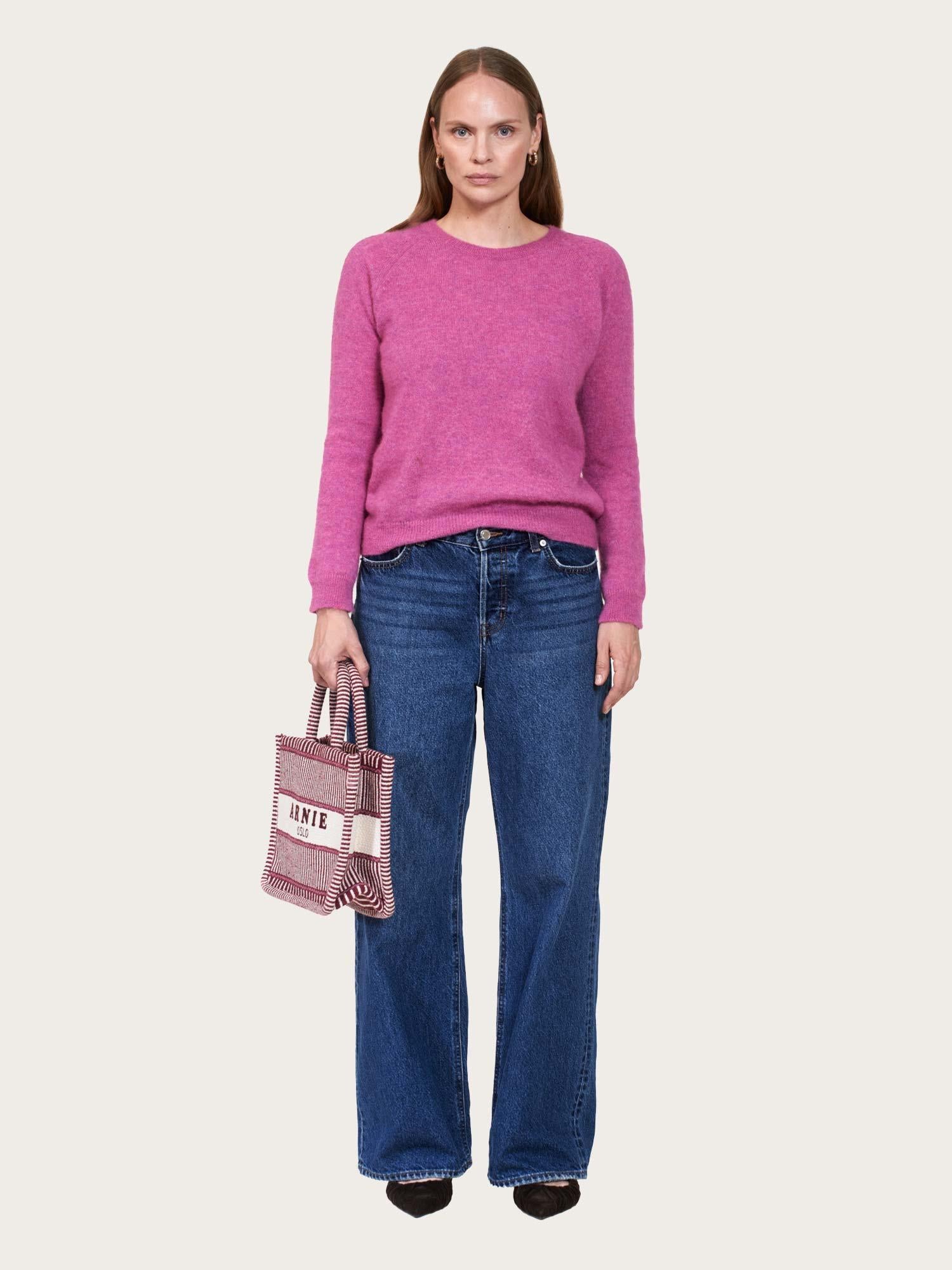 Fiona Sweater - Soft Fuchsia