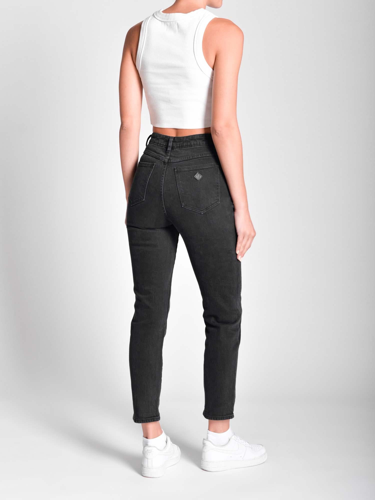 94 High Slim Whitney Recycled - Black Overdye