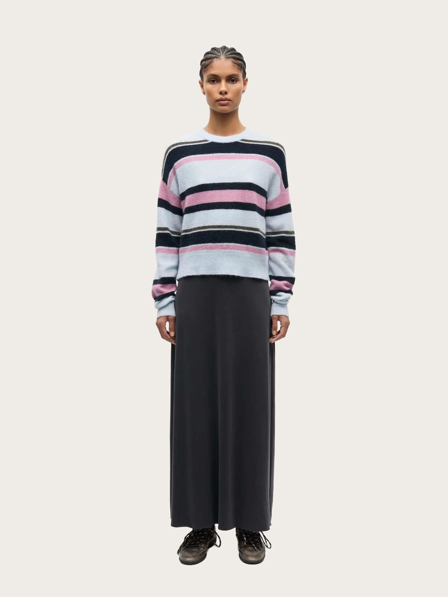 Sanoura Sweater - Grey Dawn Multi Stripe