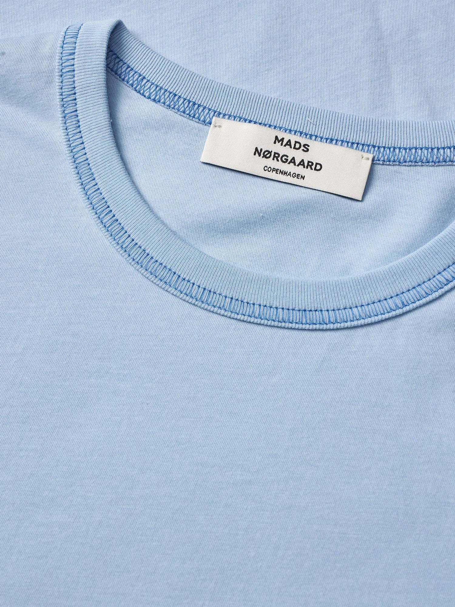 Single Cotton Grace Tee - Cashmere Blue