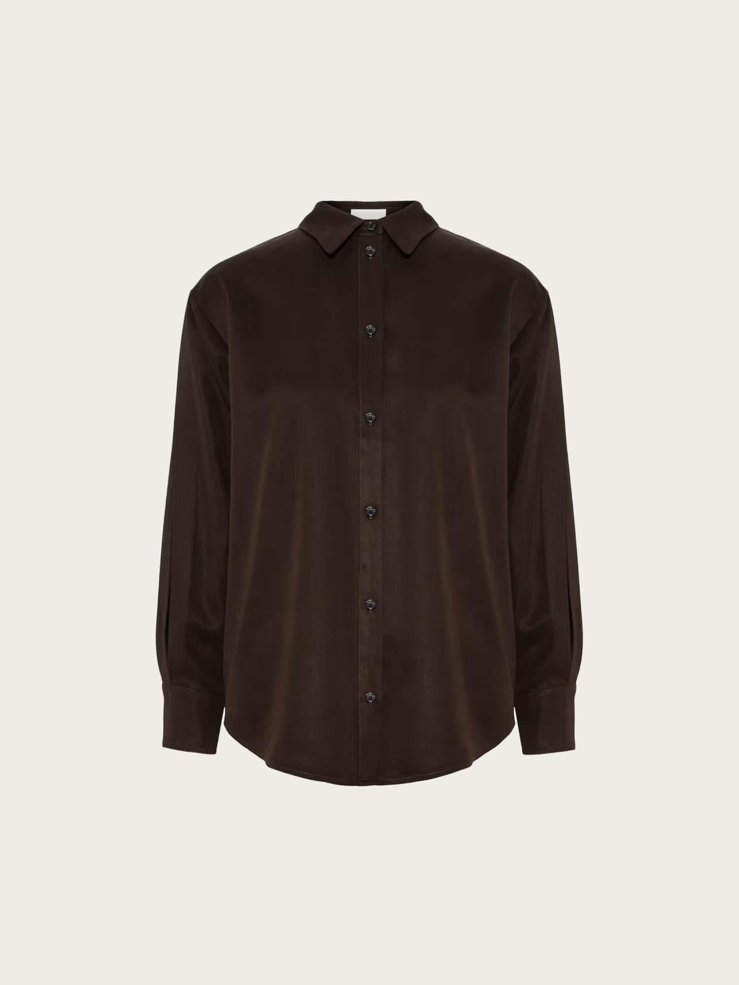 Iris Shirt - Dark Brown