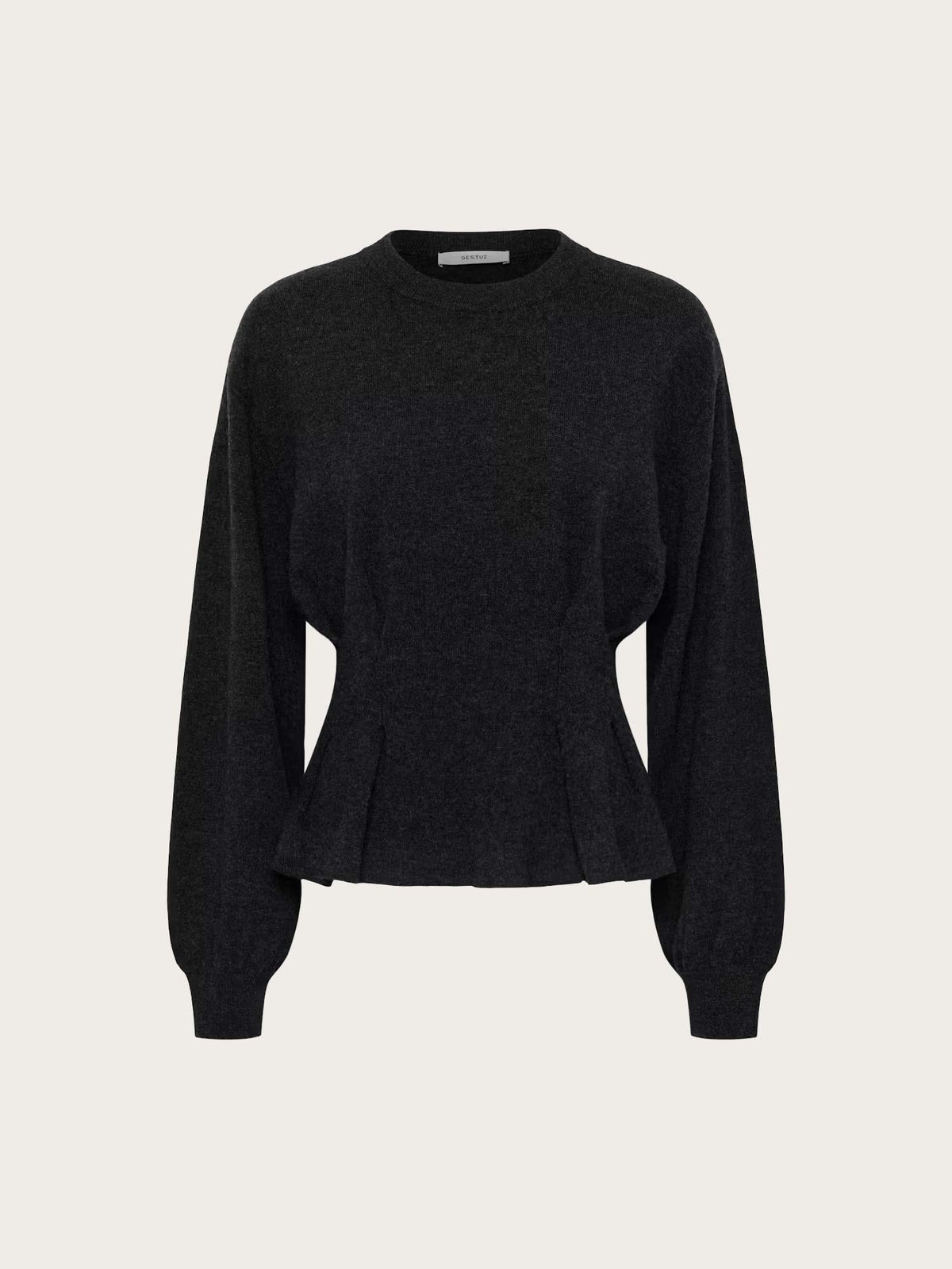 Manzi Waist Pullover - Deep Graphite Melange