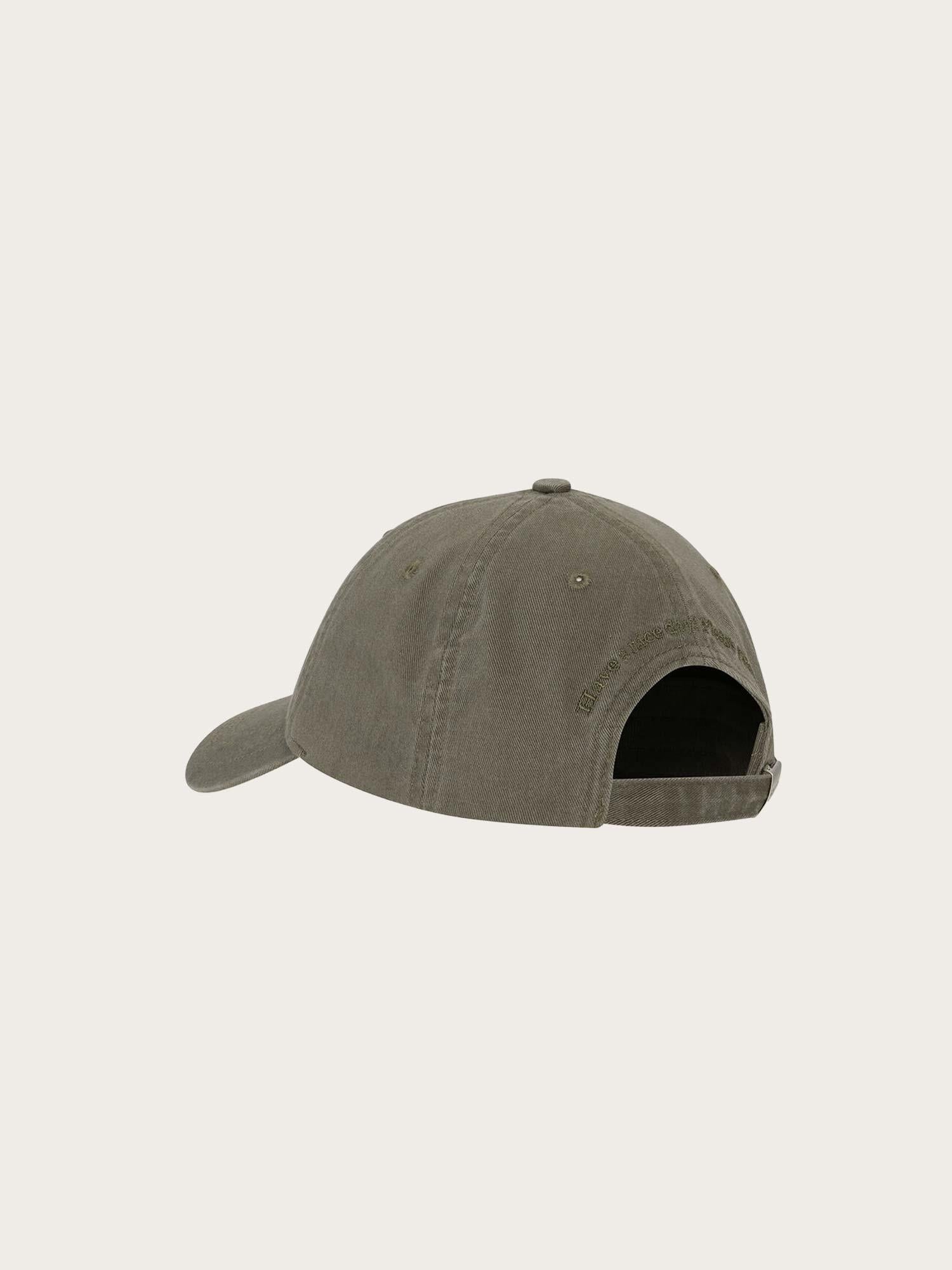 Washed Cotton Canvas Cap Emb - Kalamata