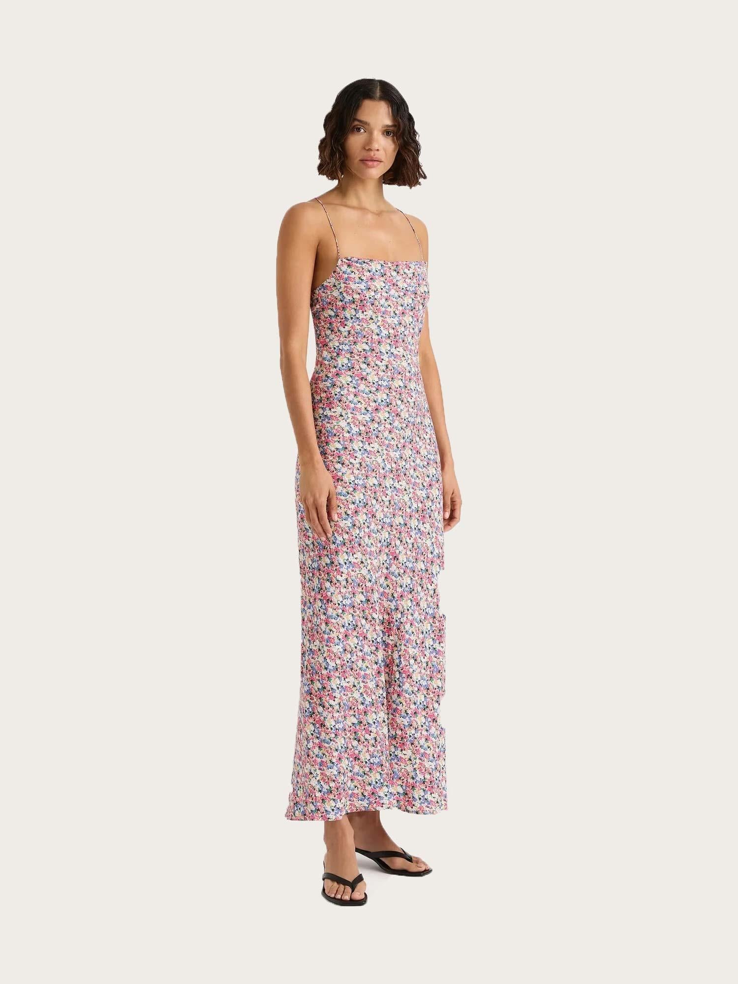 Lusia Midi Dress - Valerie Floral Multi