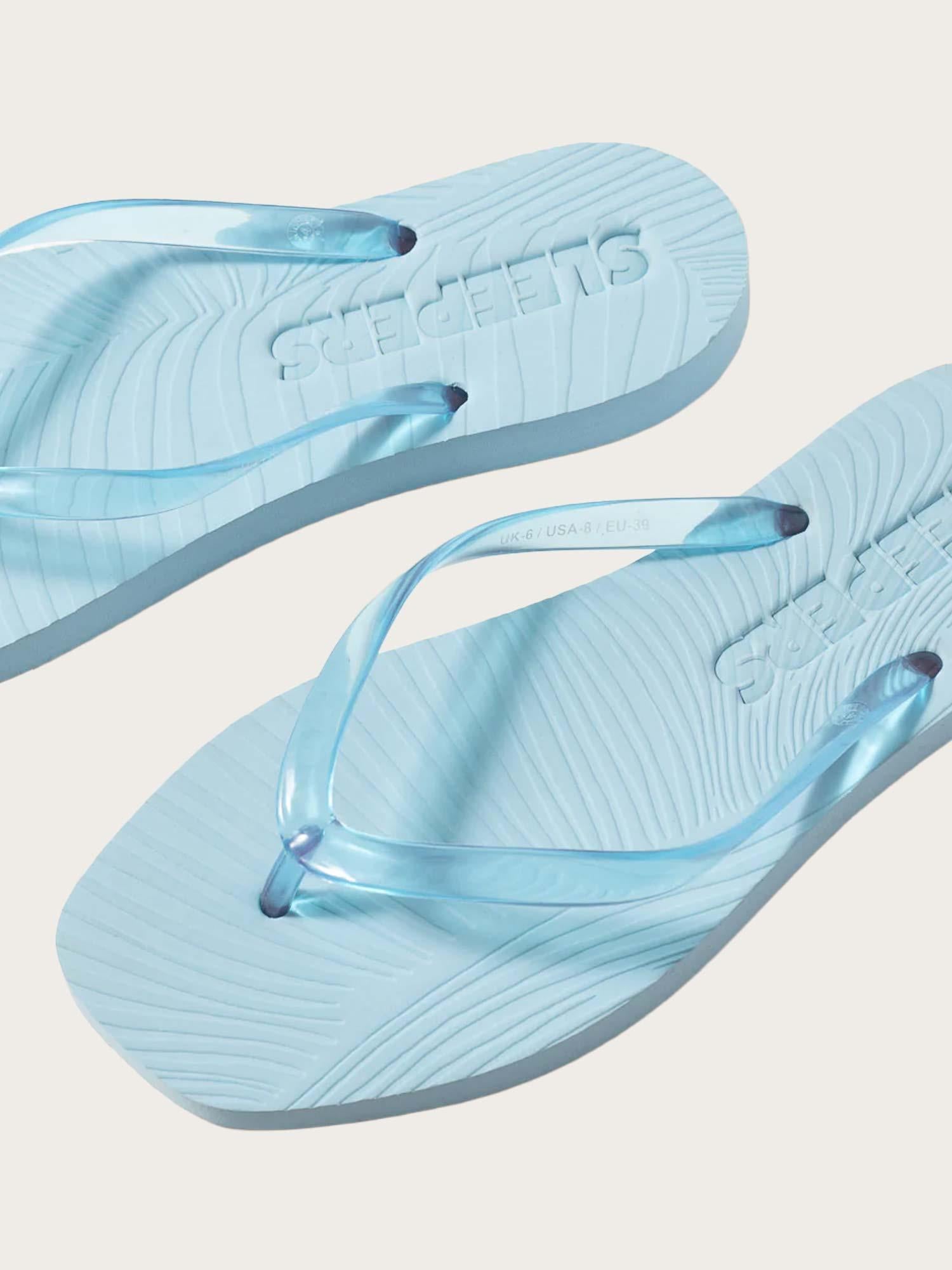 Tapered Platform - Transparent Blue