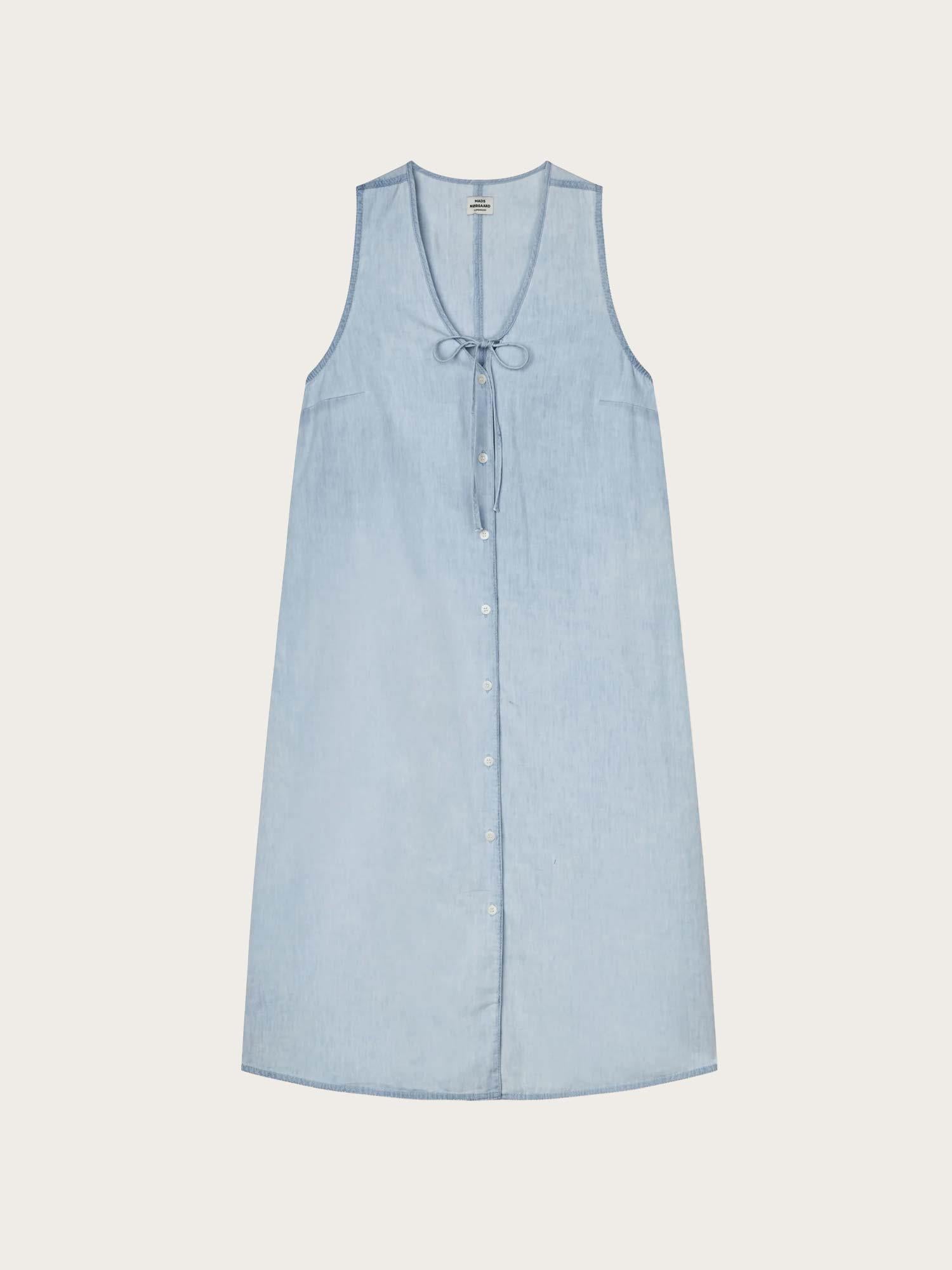 Air Denim Pauline Dress - Sunbleached Blue