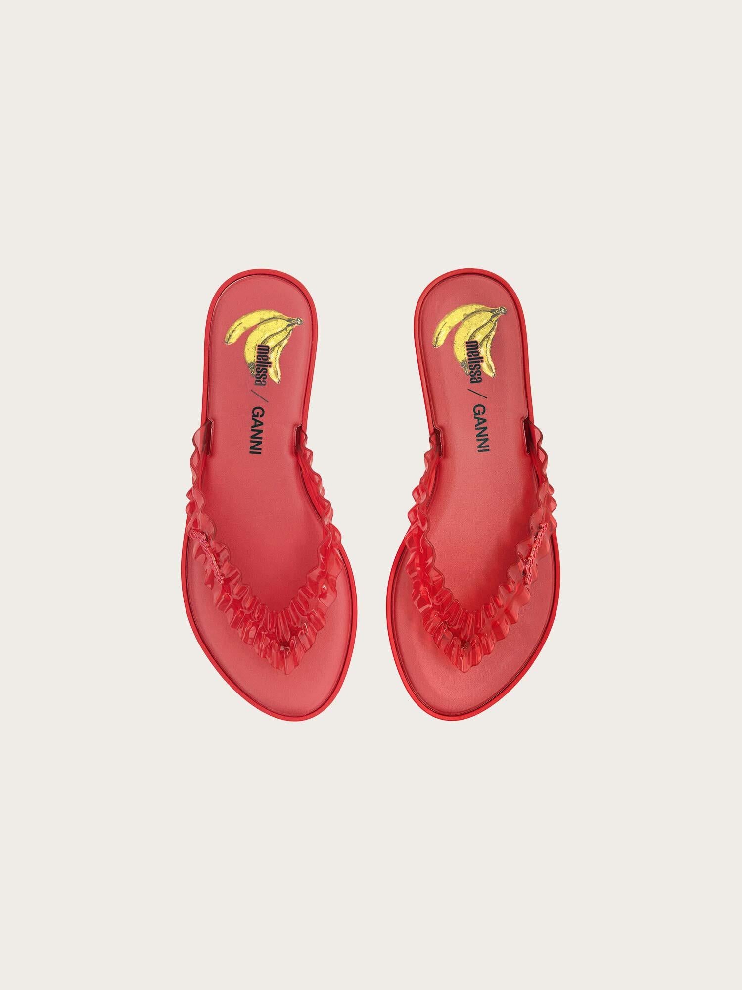 Melissa Flip Flop - Racing Red