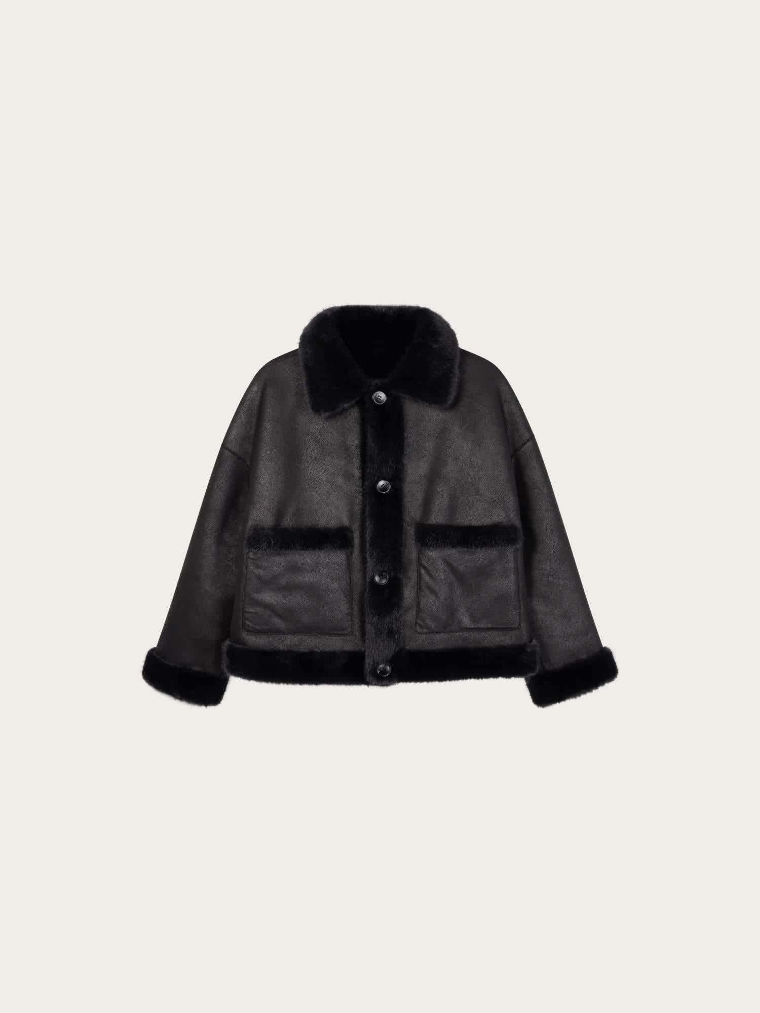 Faje Faux Mink - D.Grey