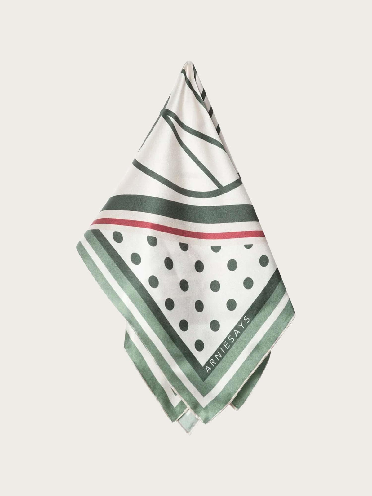 Kensington Silk - Green Multi