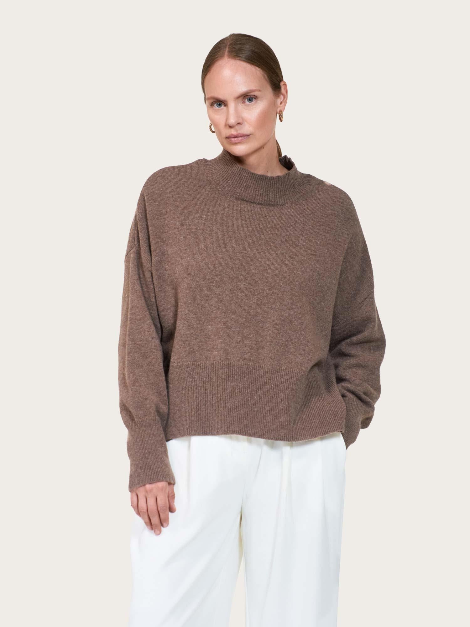Mandy Sweater - Lt Beige Melange