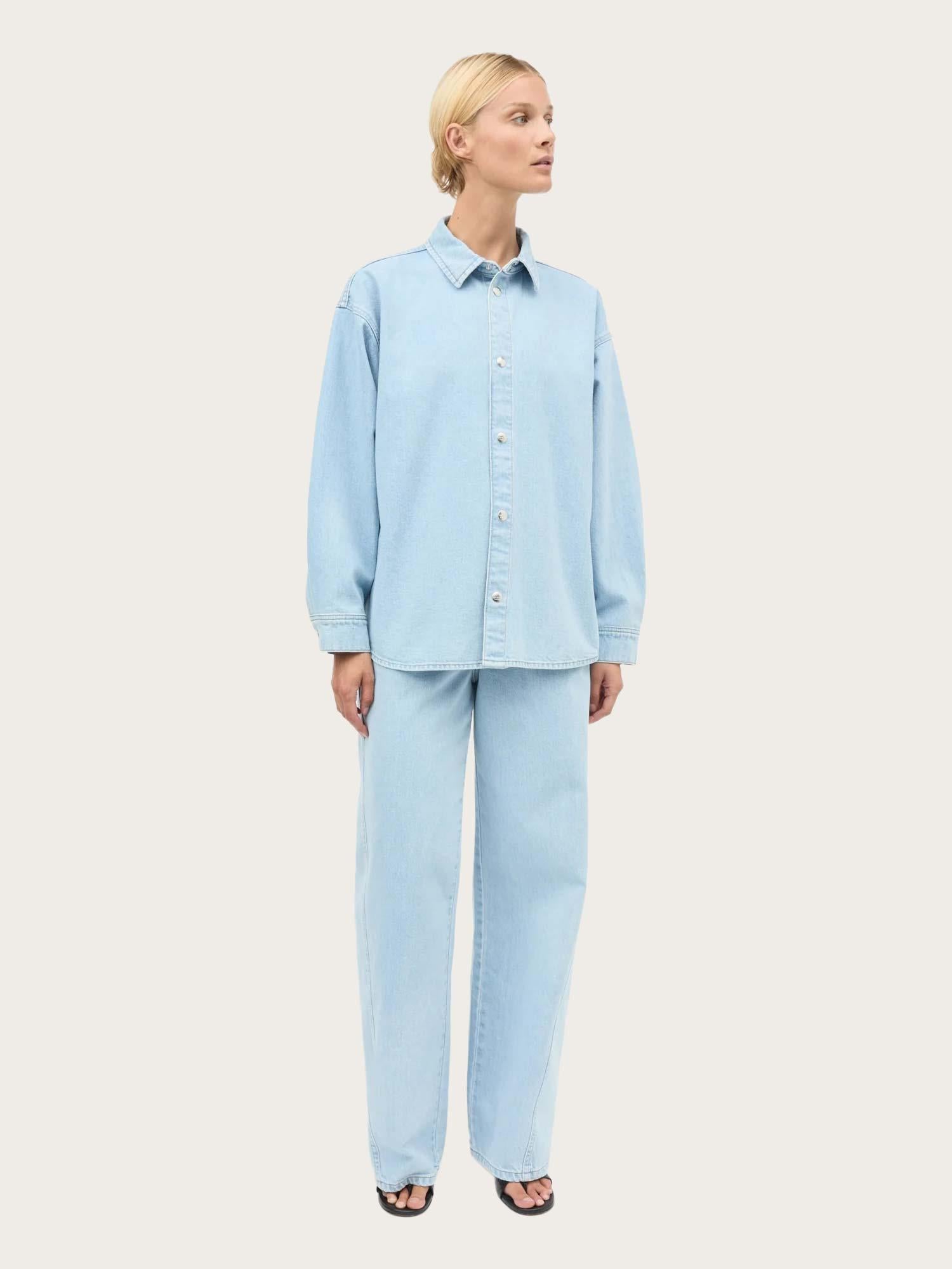 Luke Denim Gisla Shirt - Light Blue
