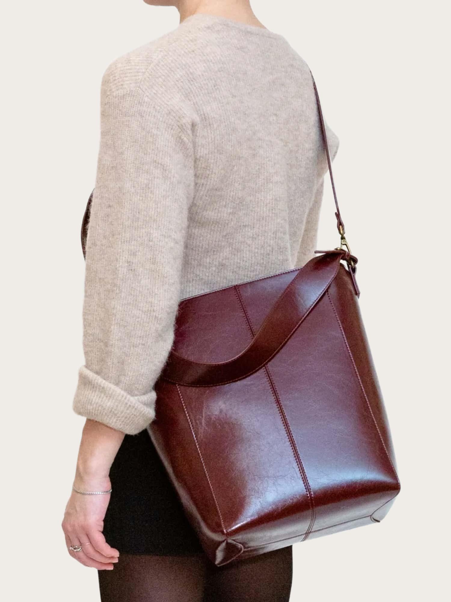Casset Raw - Deep Burgundy