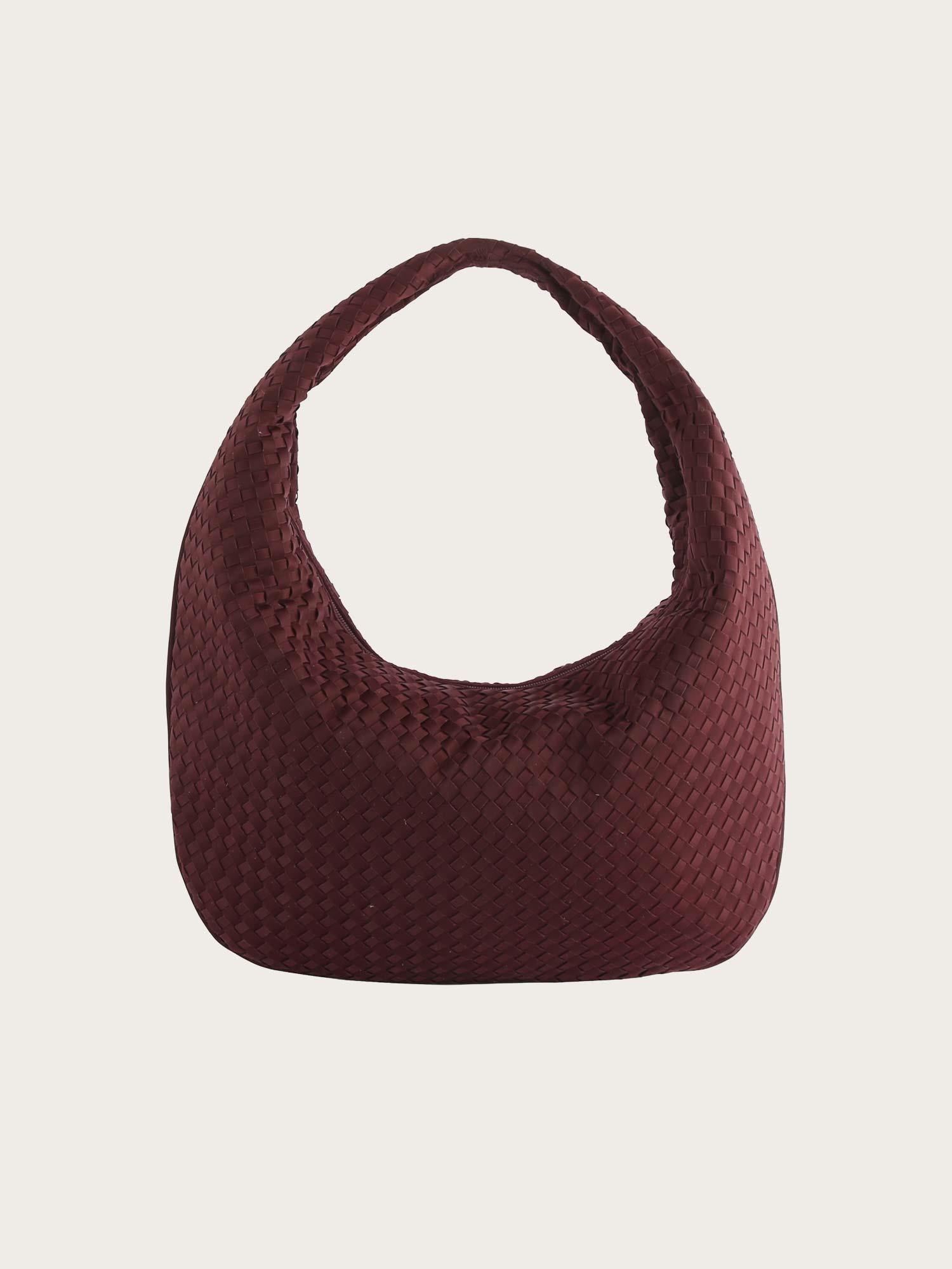 Haze Braided Neoprene - Midnight Plum