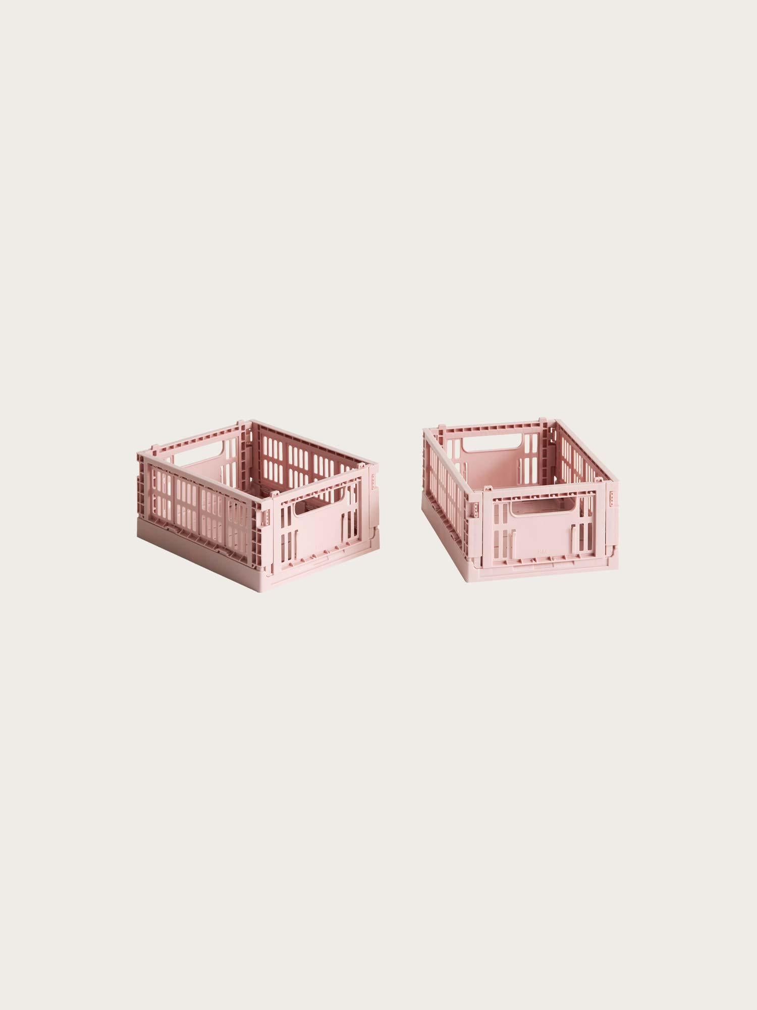 HAY Colour Crate Mini-Set of 2 - Blush