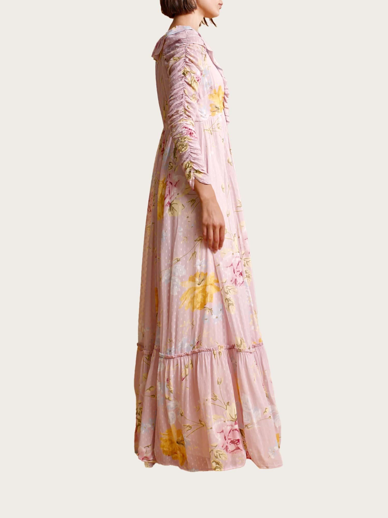 Dotted Georgette Rouching - Flourish Wall