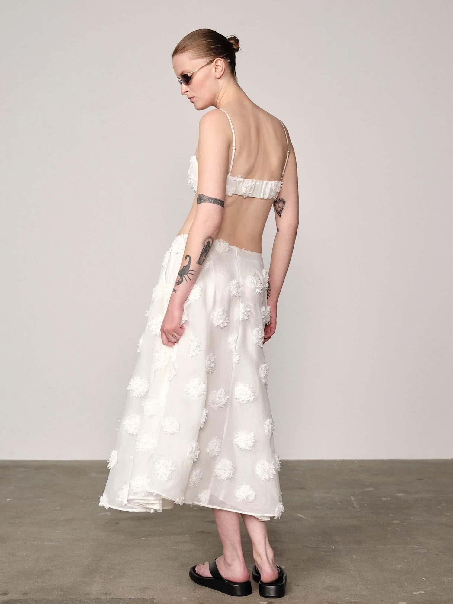 William Skirt - White