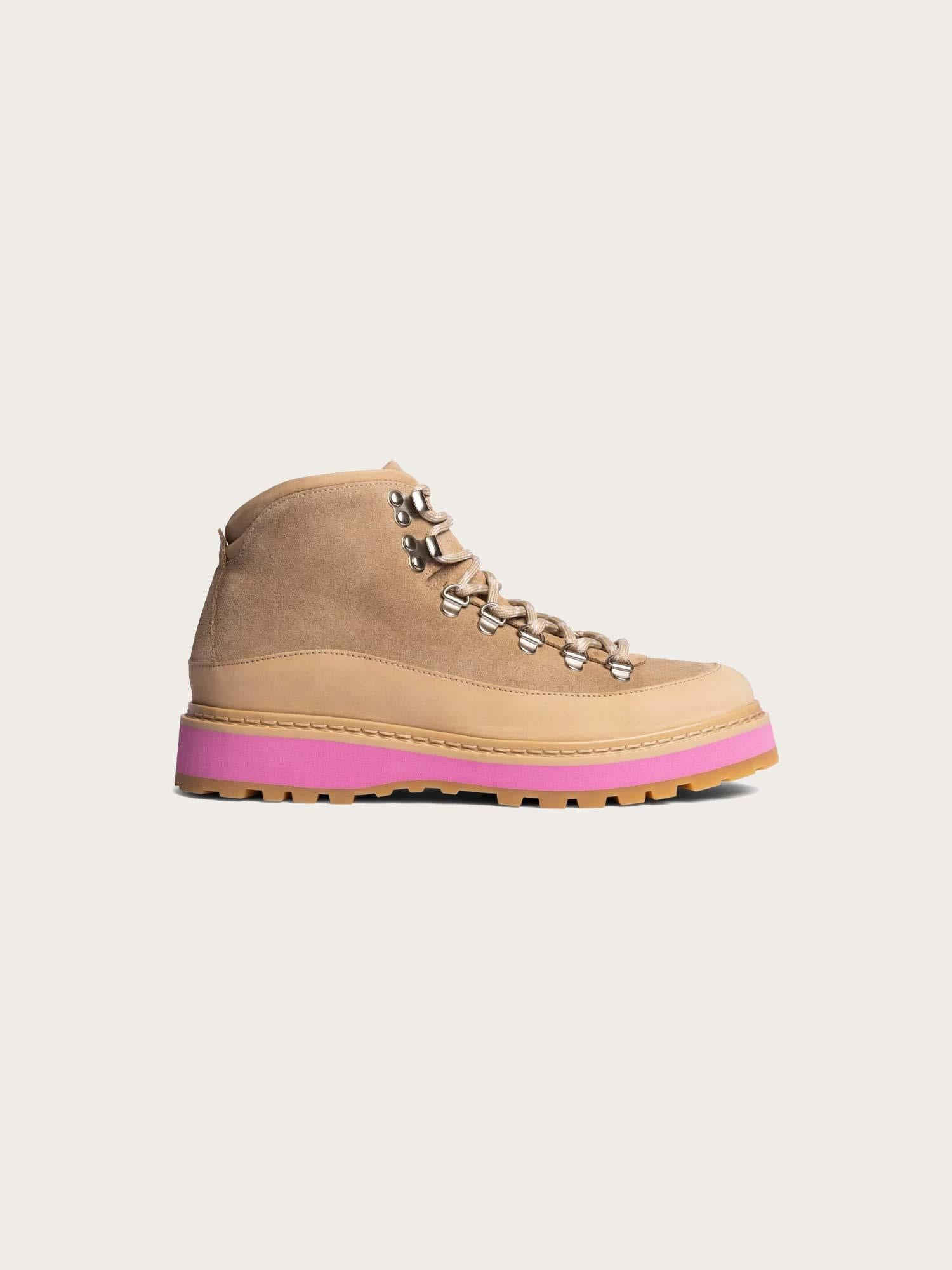 Hiking Core Cap Suede - Beige Pink