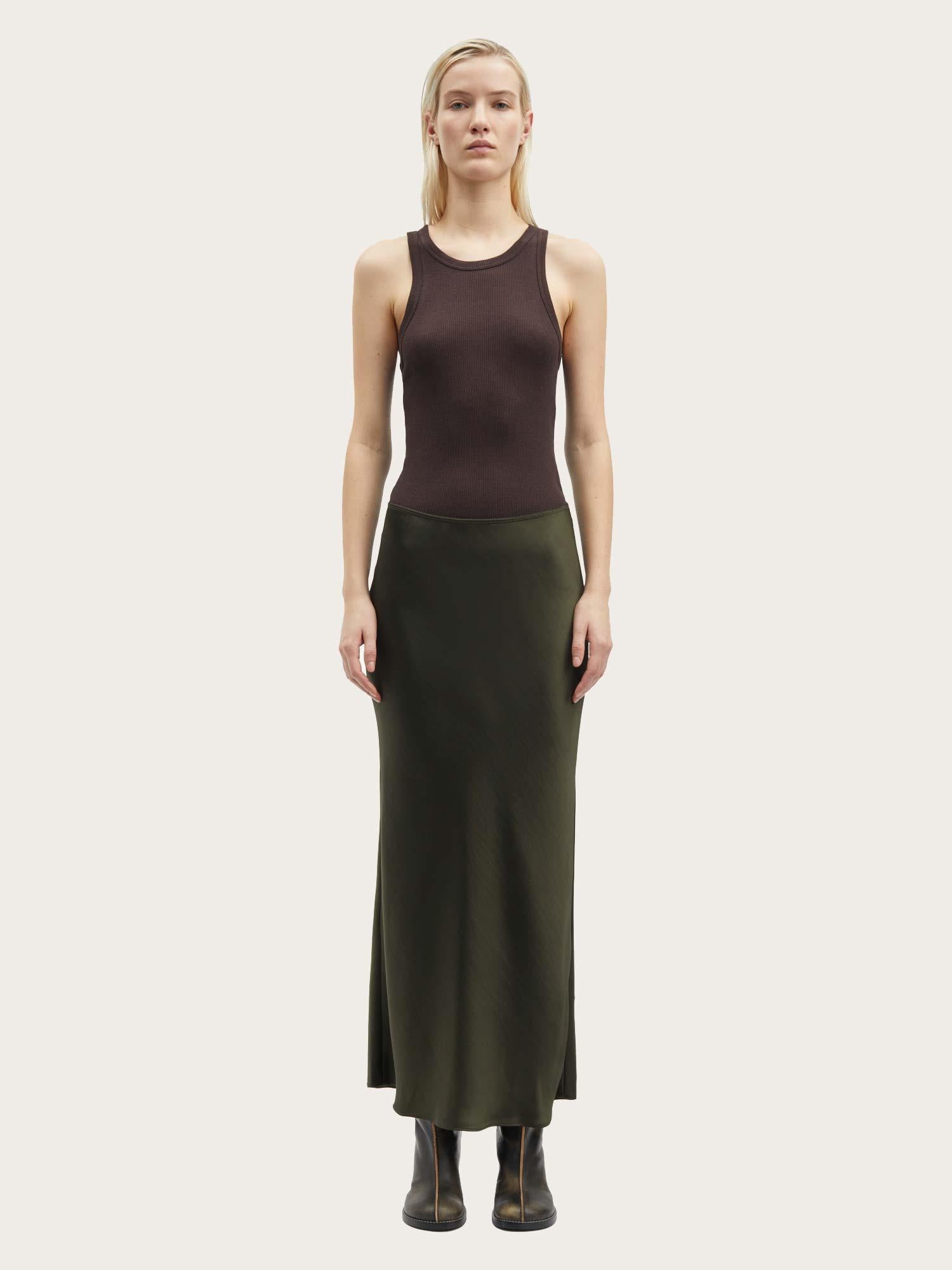 Saagneta Long Skirt - Forest Night