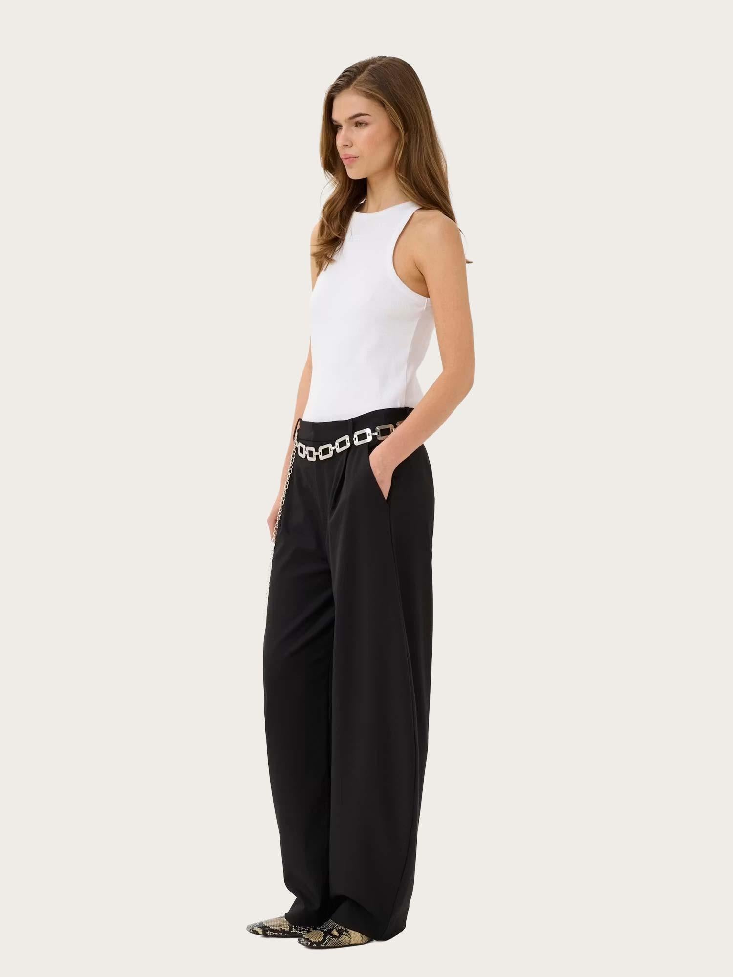 Callia MW Barrel Pants - Black
