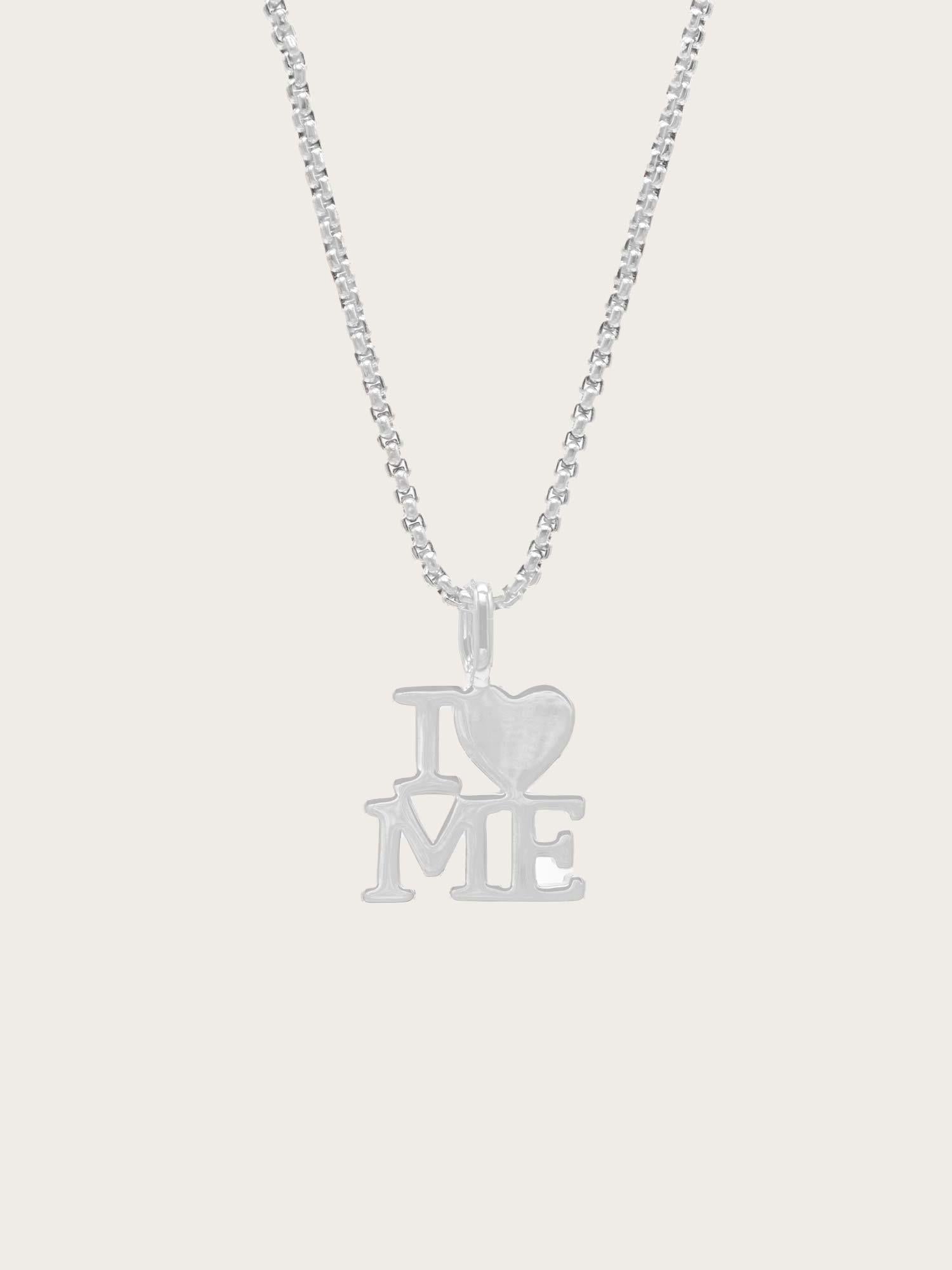 Love ME Necklace - Silver