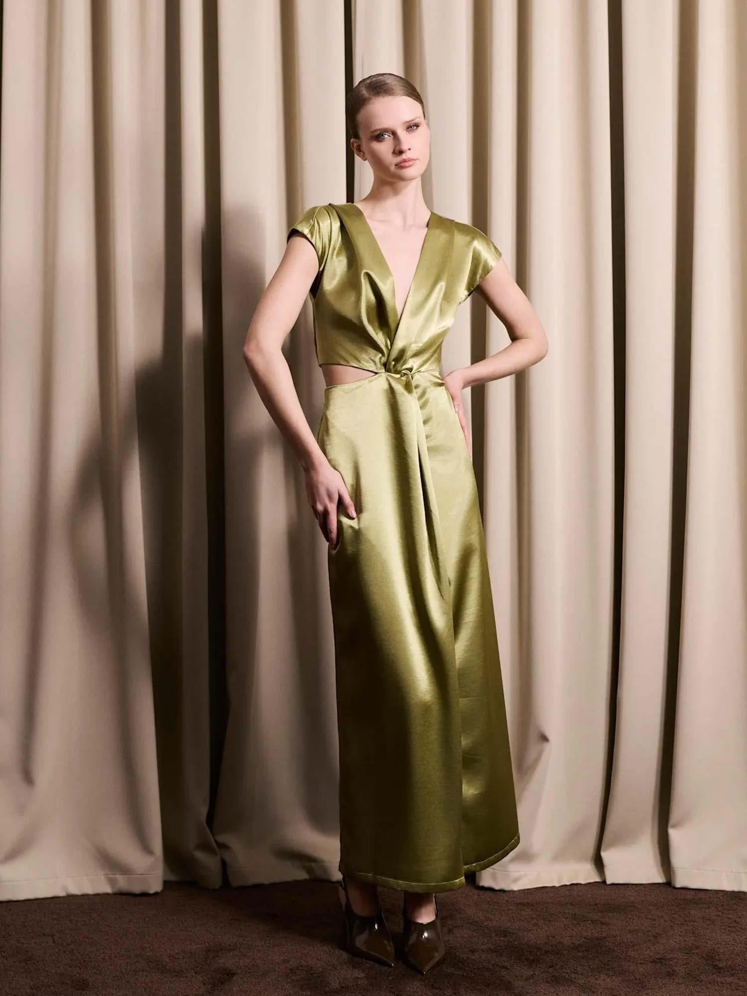 Zephyr Dress - Sage Green