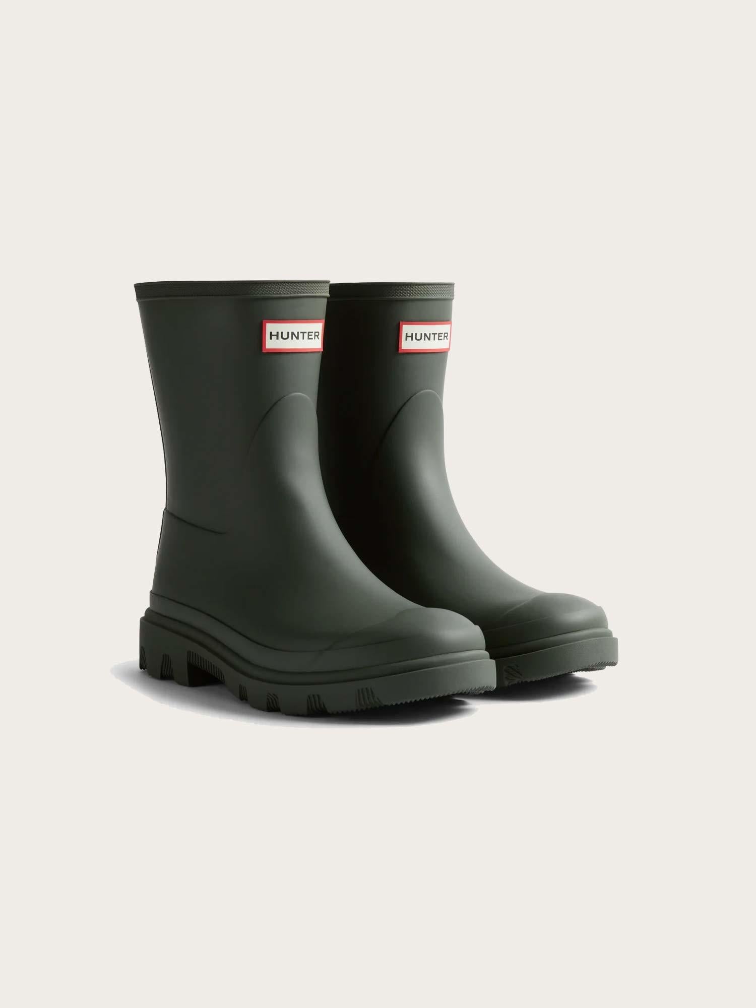 Downpour Short Boot - Dark Olive