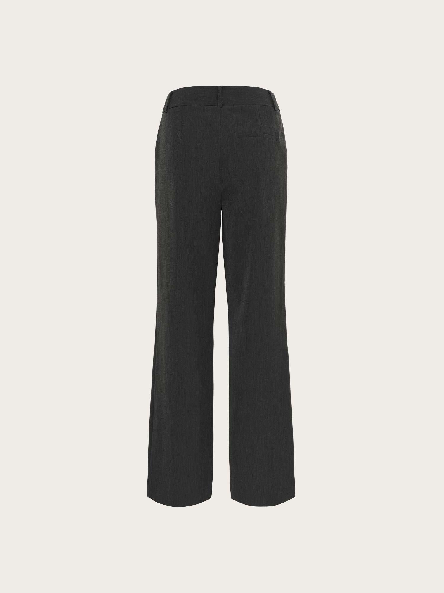 Erle MW Pants - Dark Grey Melange