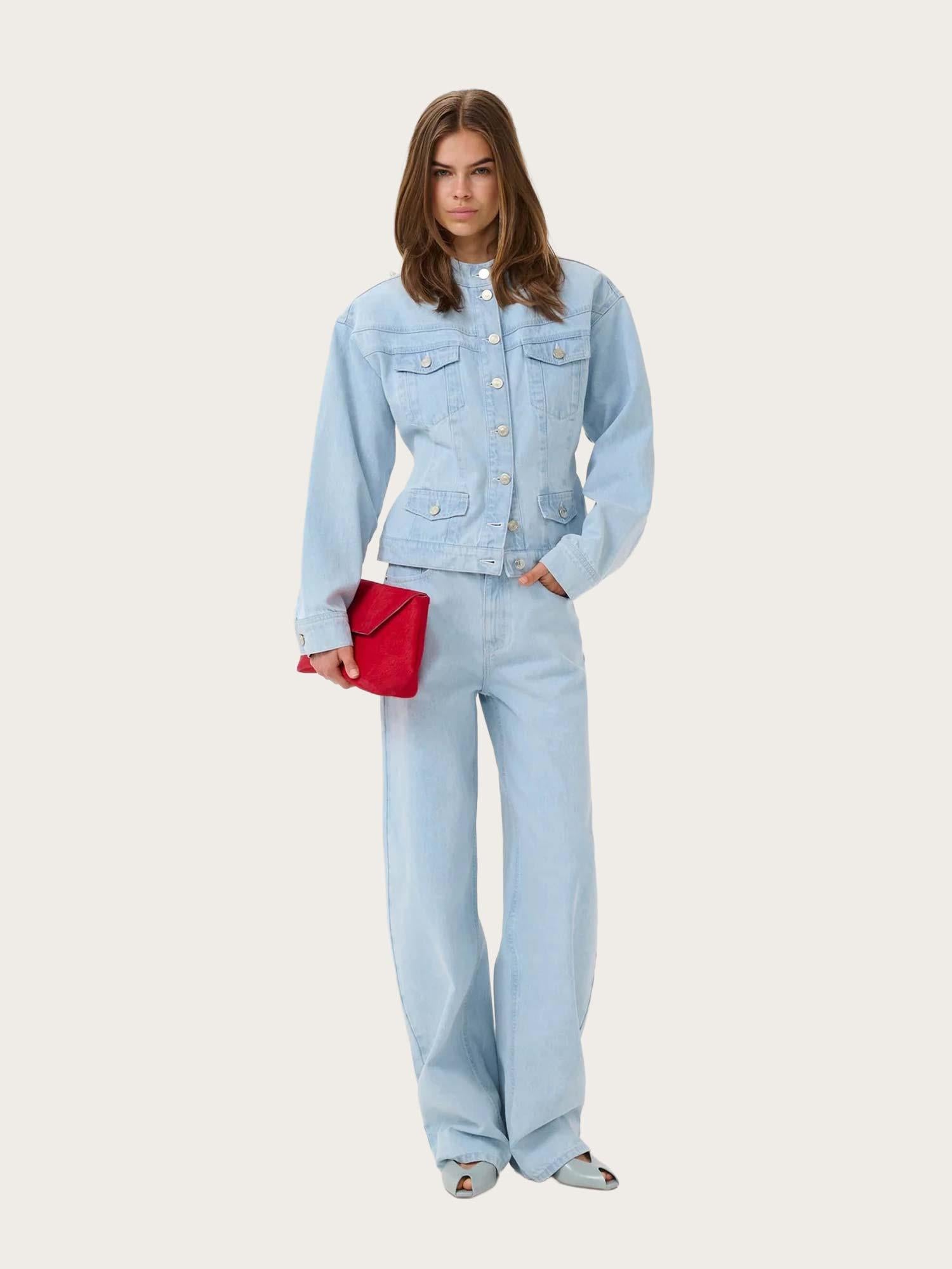 Parwana HW Barrel Jeans - Vintage Light Denim